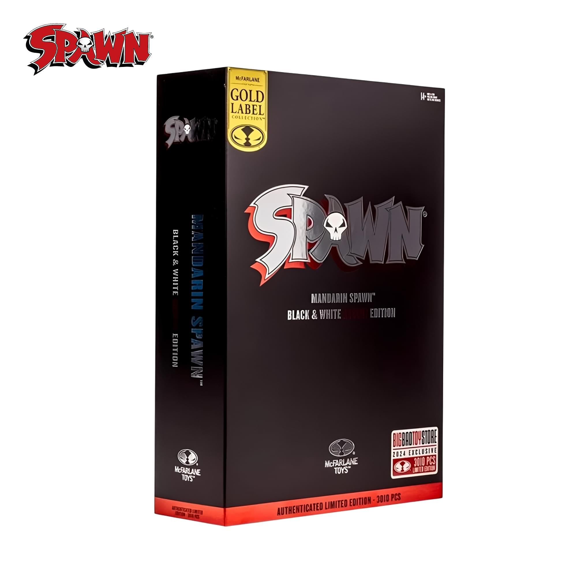 Spawn Universe Action Figure | Mandarin Spawn BW Accent Edition