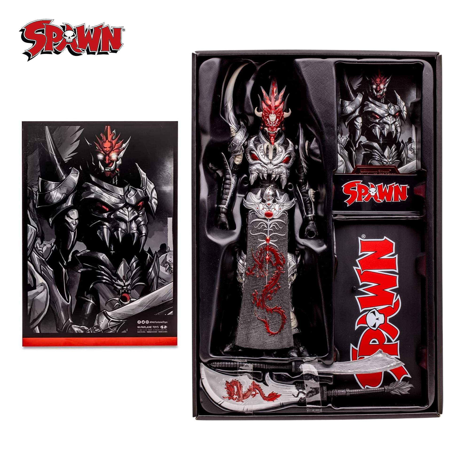 Spawn Universe Action Figure | Mandarin Spawn BW Accent Edition