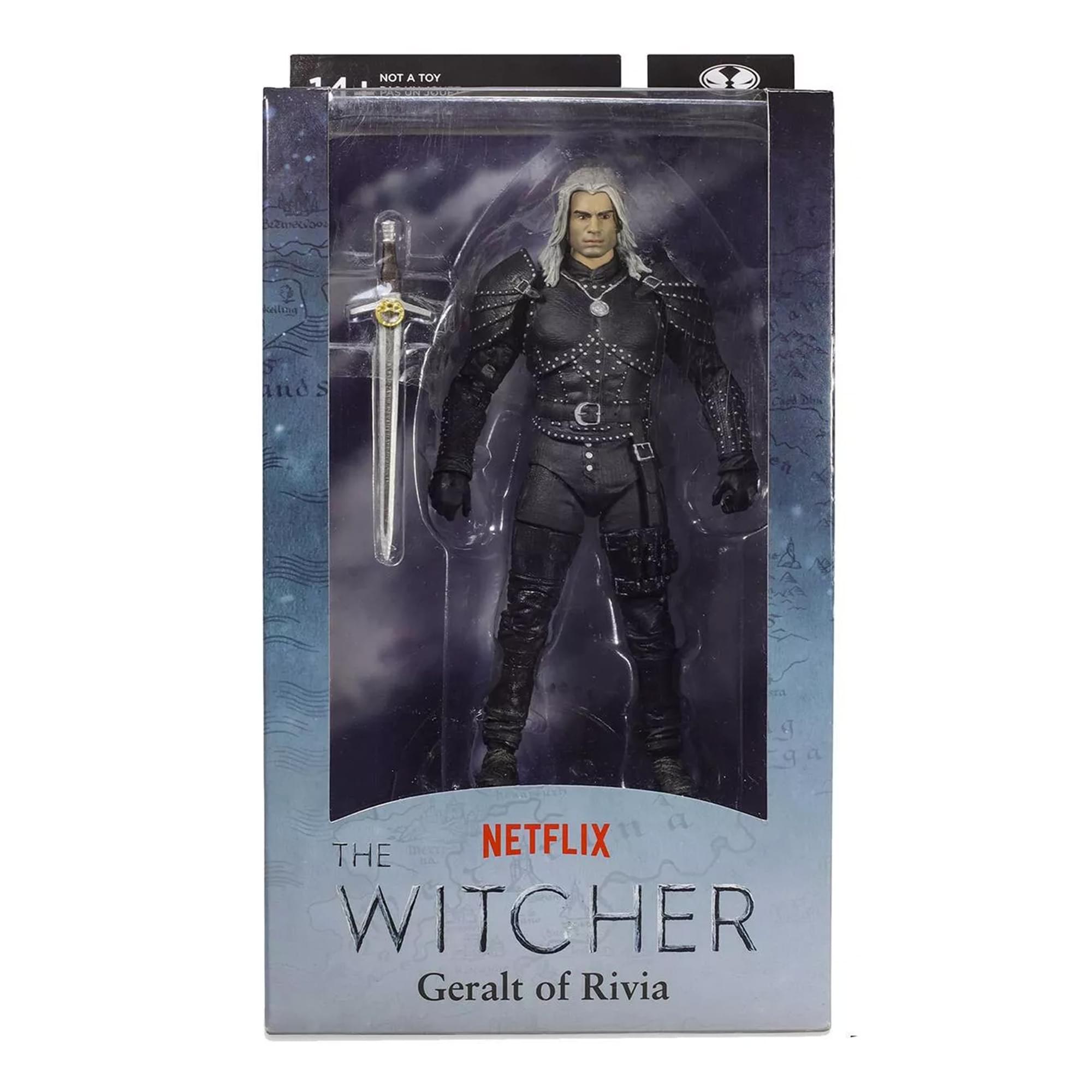 The Witcher Netflix 7-Inch Scale Action Figure | Geralt of Rivia