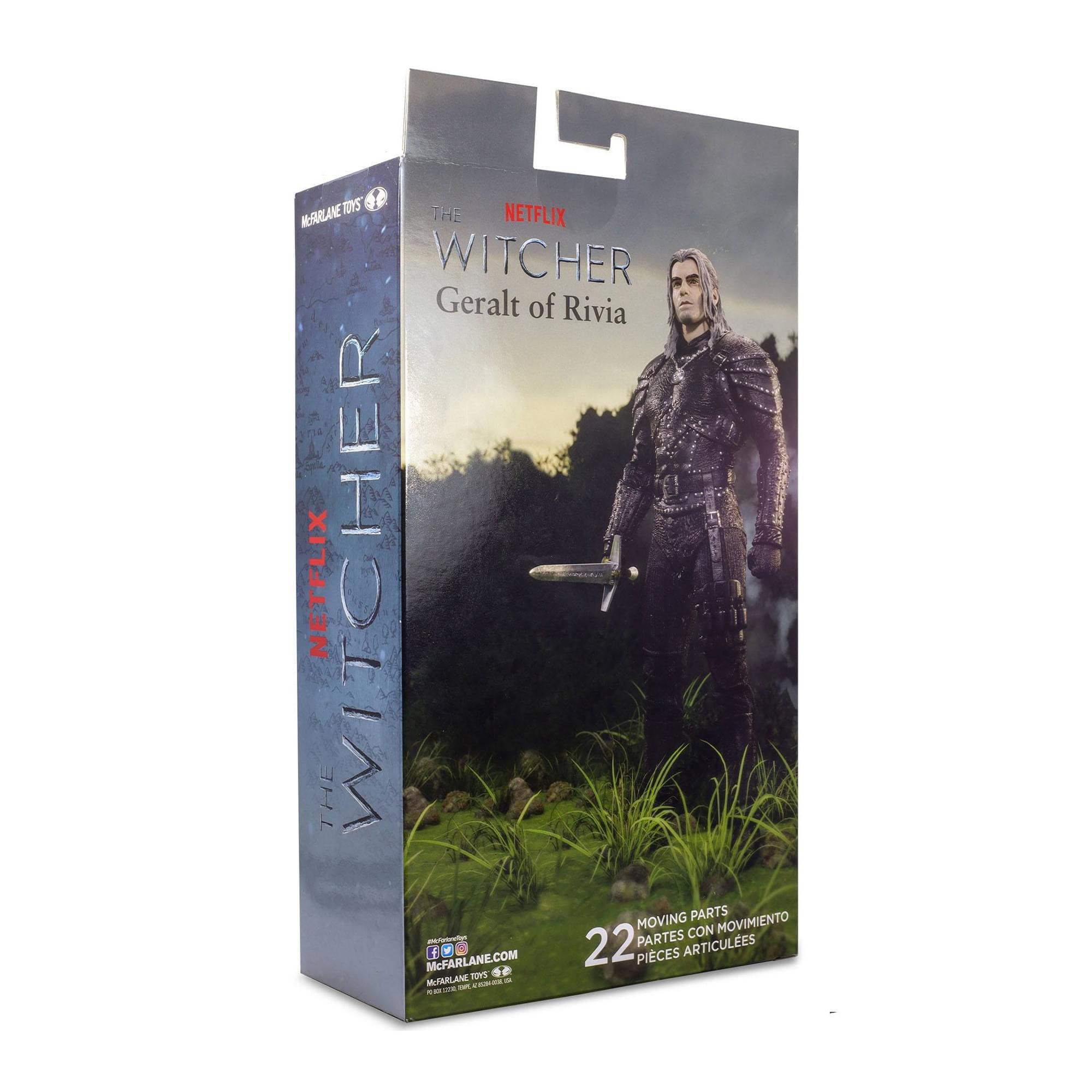 The Witcher Netflix 7-Inch Scale Action Figure | Geralt of Rivia