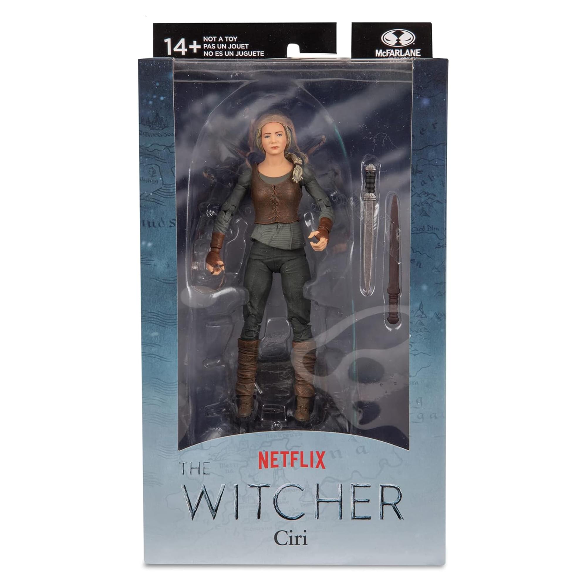 The Witcher Netflix 7-Inch Scale Action Figure | Ciri
