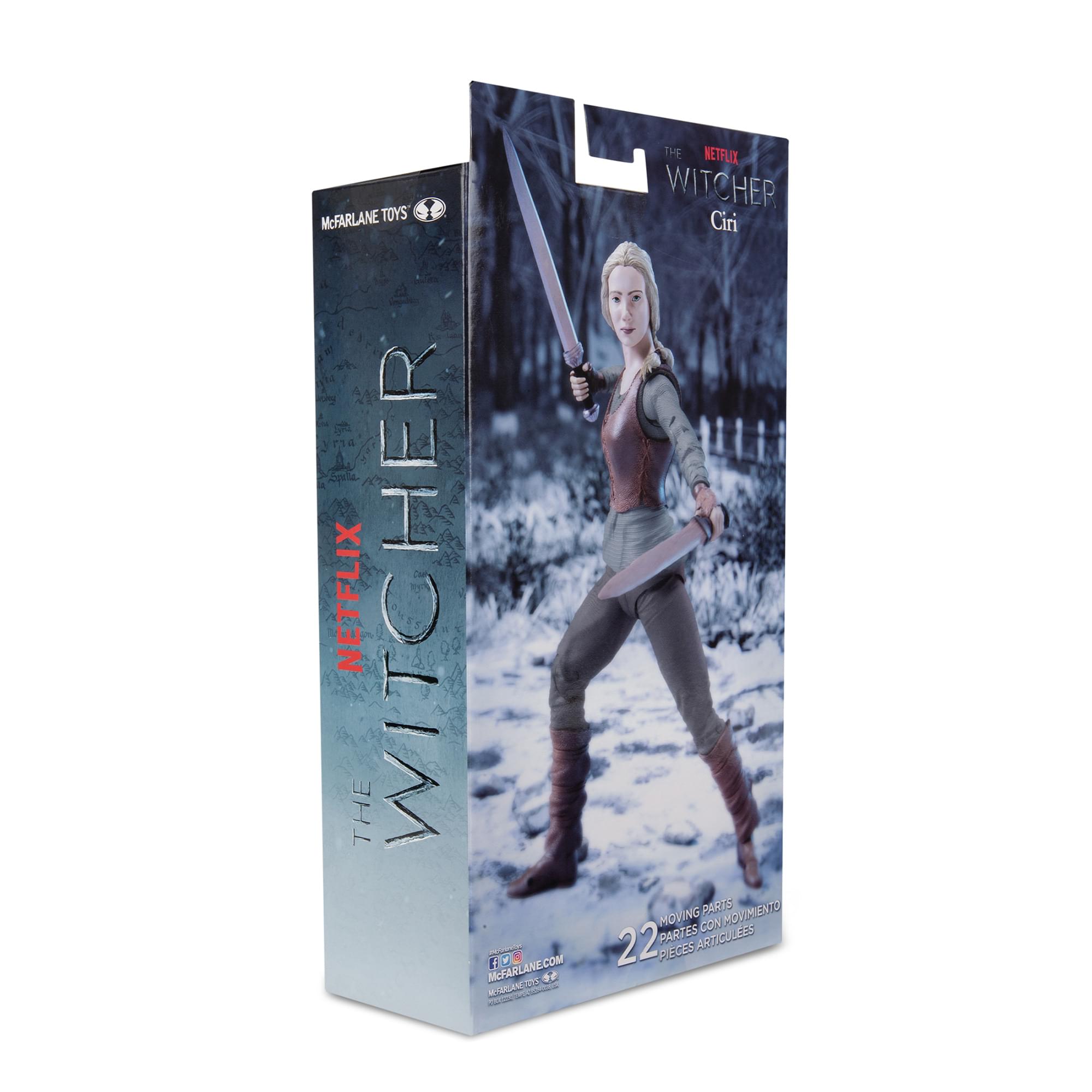 The Witcher Netflix 7-Inch Scale Action Figure | Ciri
