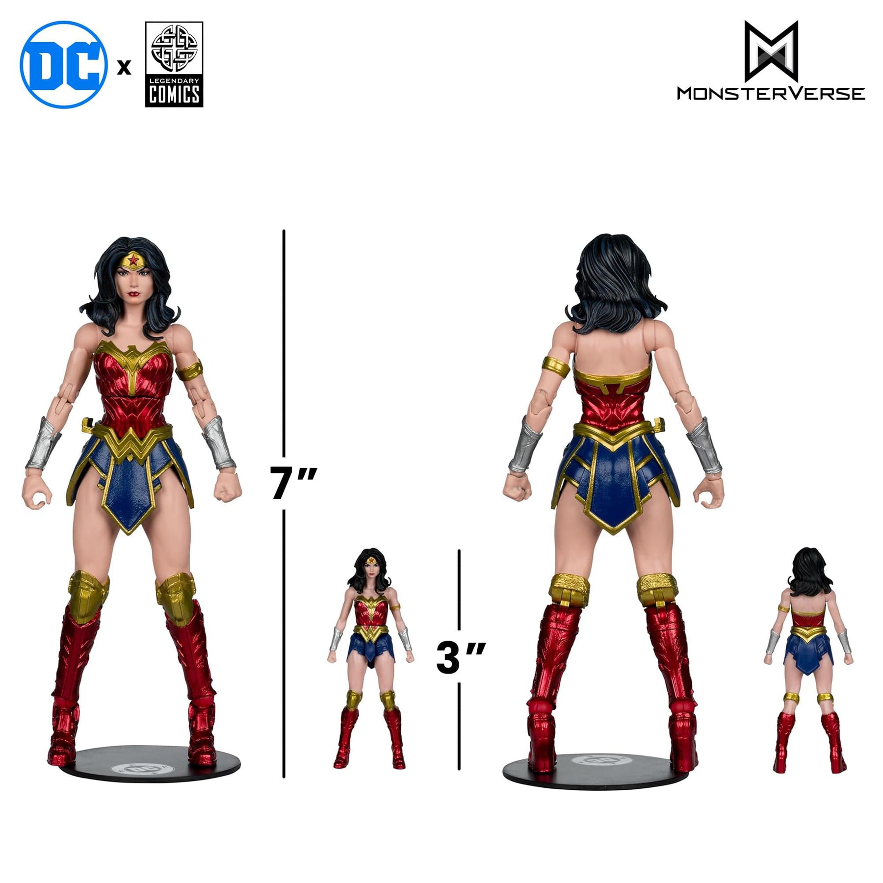 DC Multiverse x Monsterverse | Wonder Woman vs Atomic Blast Godzilla