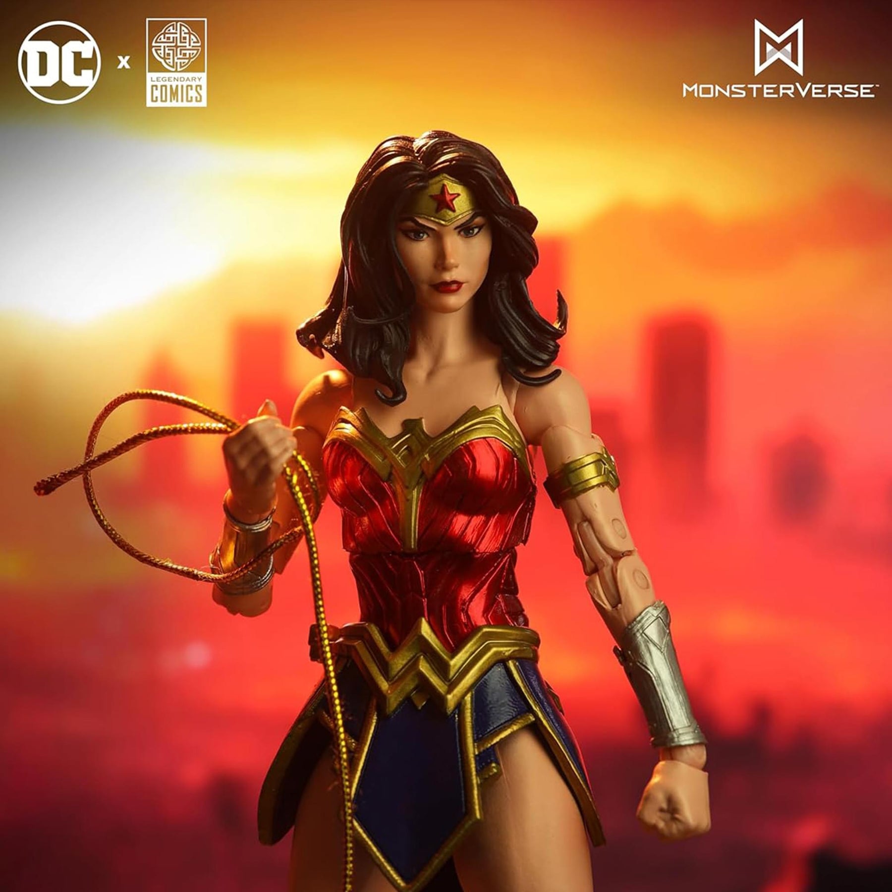 DC Multiverse x Monsterverse | Wonder Woman vs Atomic Blast Godzilla