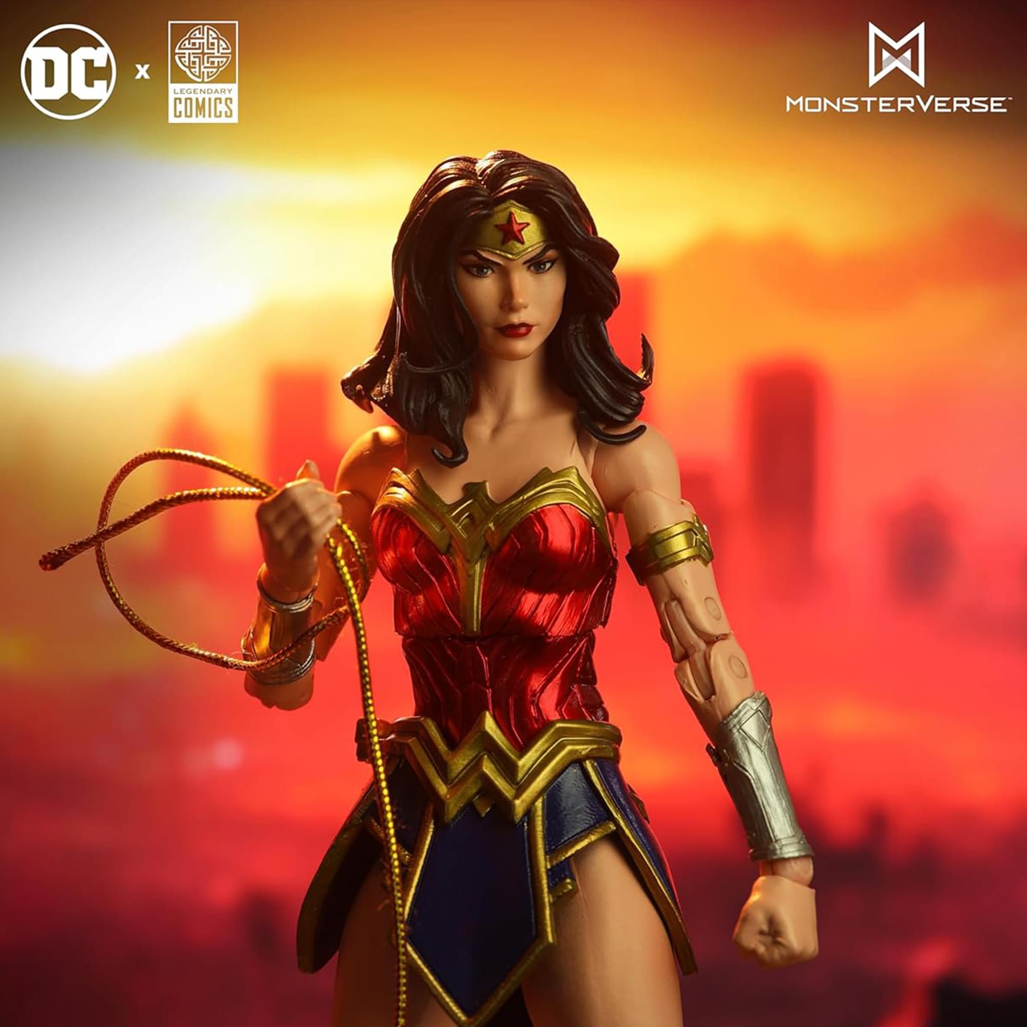 DC Multiverse x Monsterverse | Wonder Woman vs Atomic Blast Godzilla