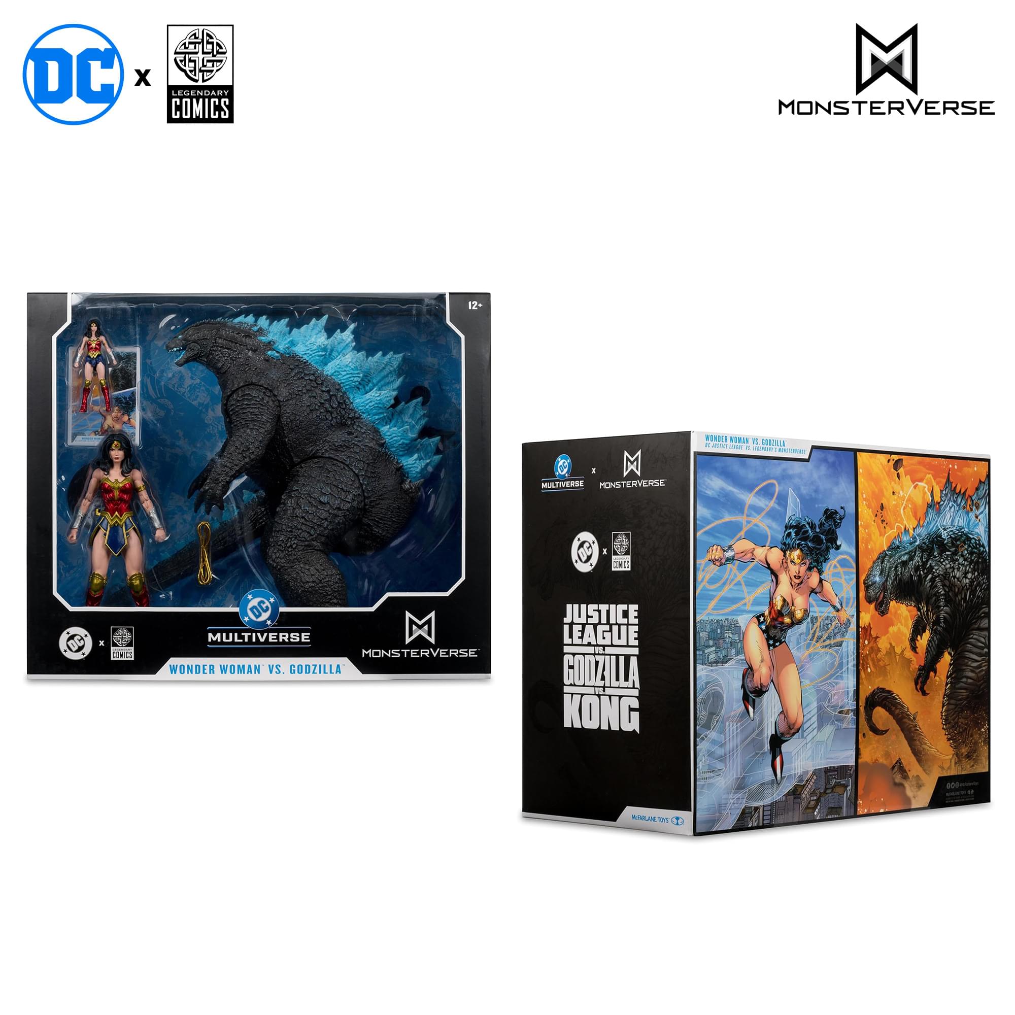 DC Multiverse x Monsterverse | Wonder Woman vs Atomic Blast Godzilla
