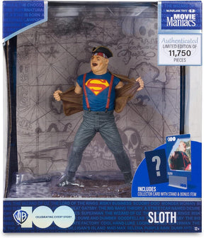 The Goonies Sloth Movie Maniacs 6 Inch Posed Figure
