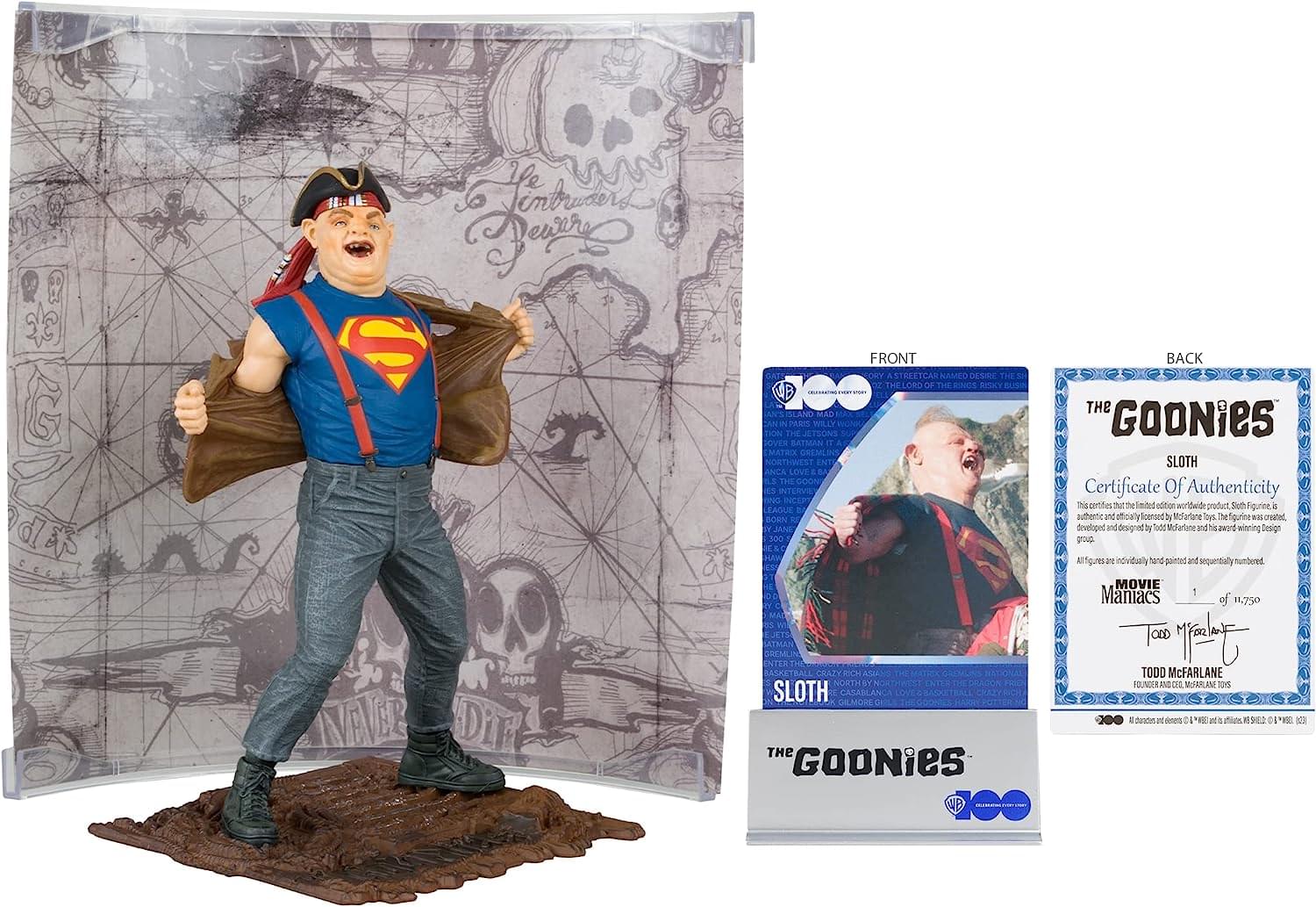 The Goonies Sloth Movie Maniacs 6 Inch Posed Figure