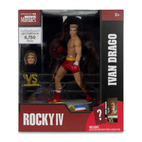 Rocky Movie Maniacs 6 Inch Posed Figure | Ivan Drago (Rocky IV)