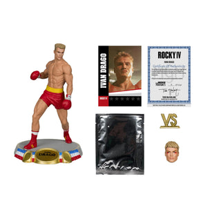 Rocky Movie Maniacs 6 Inch Posed Figure | Ivan Drago (Rocky IV)