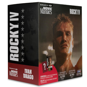 Rocky Movie Maniacs 6 Inch Posed Figure | Ivan Drago (Rocky IV)