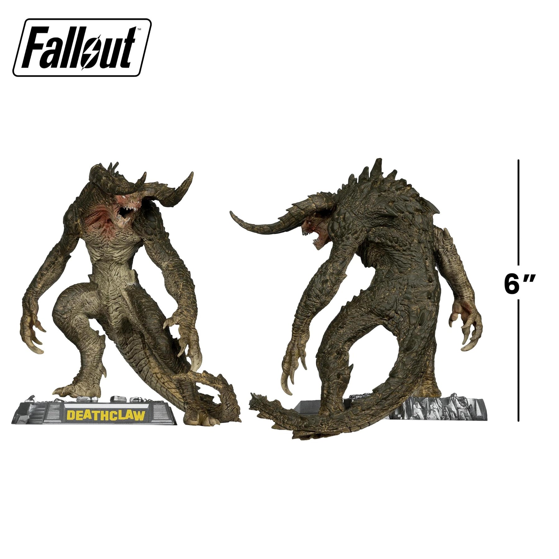 Fallout Movie Maniacs 6 Inch Posed Figure | Deathclaw