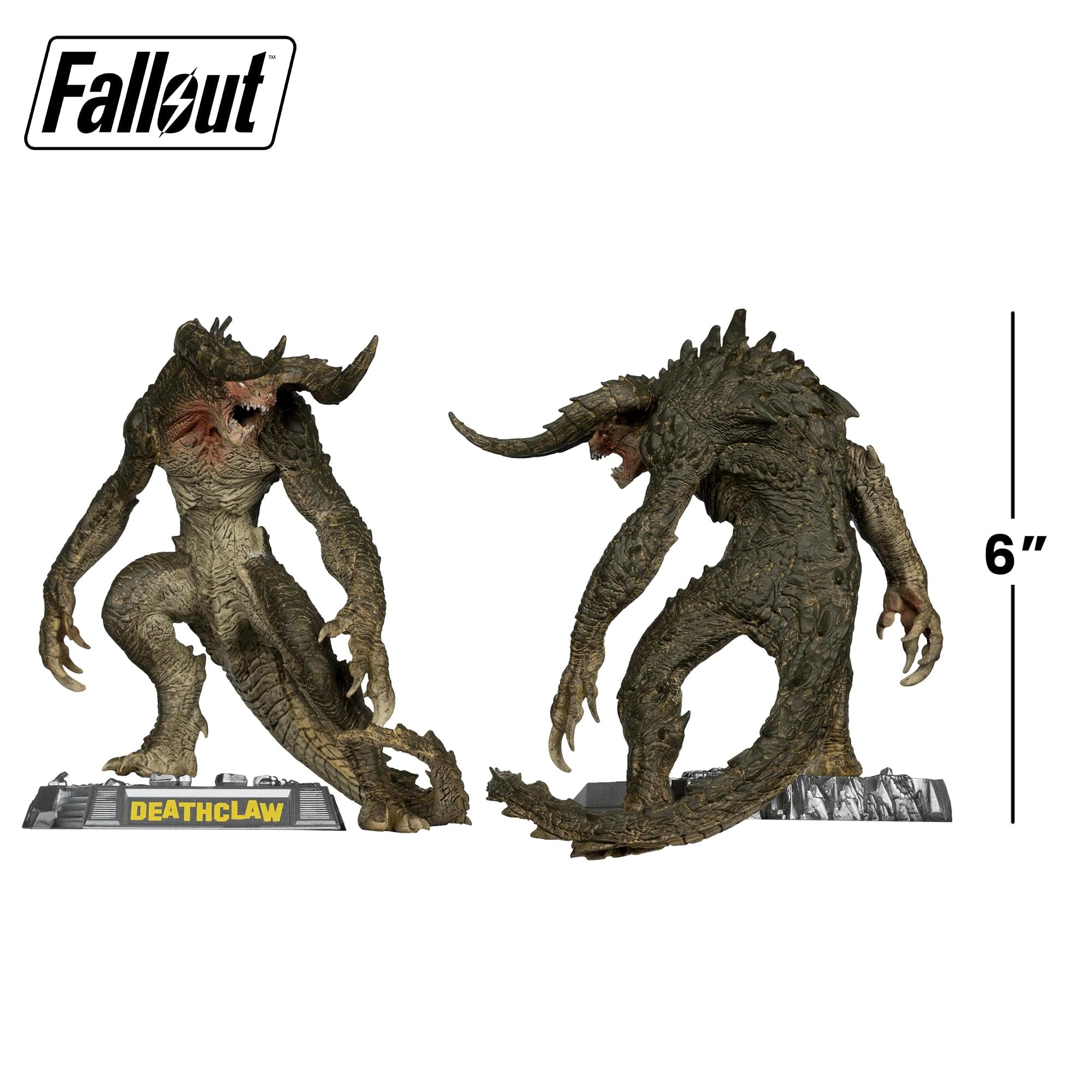 Fallout Movie Maniacs 6 Inch Posed Figure | Deathclaw