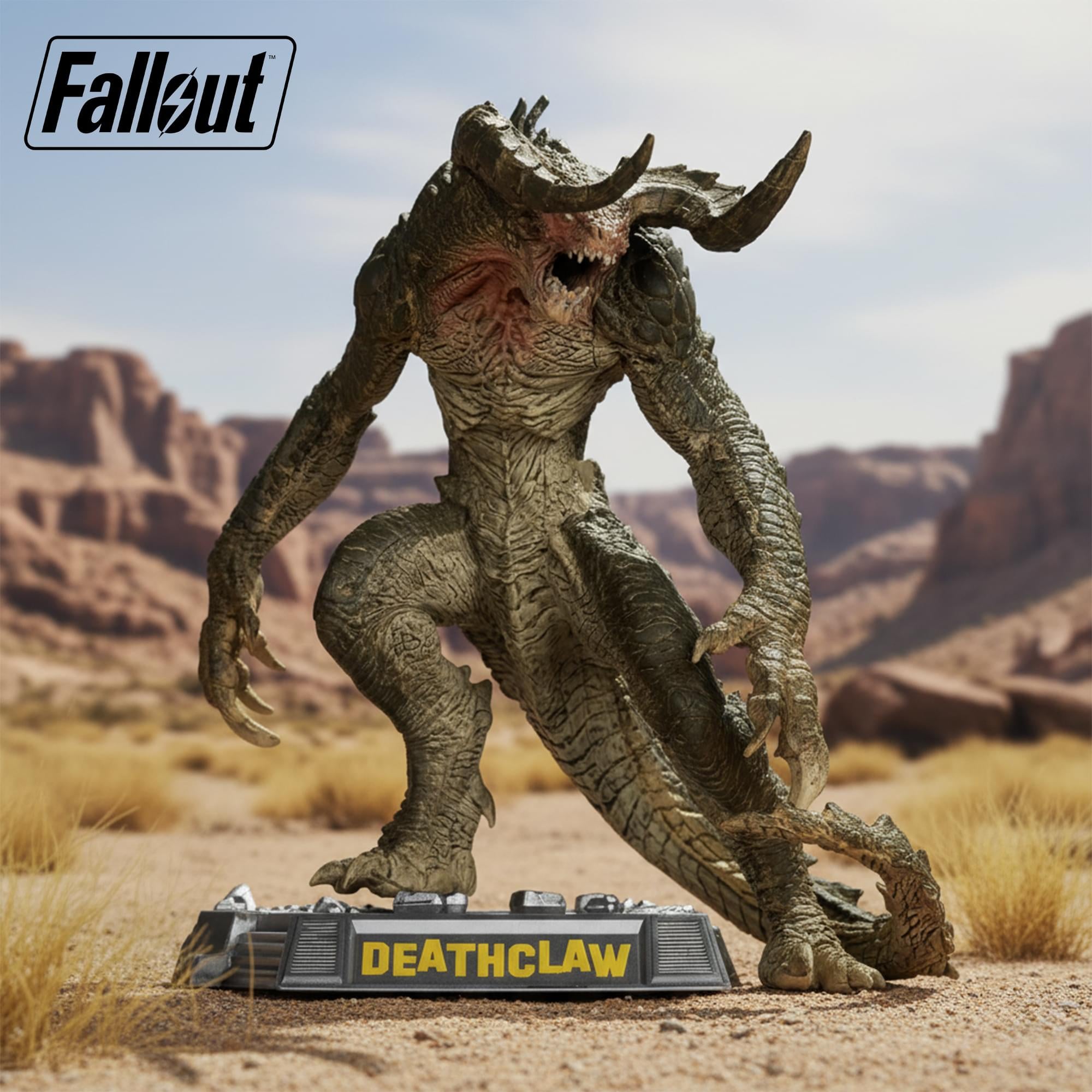 Fallout Movie Maniacs 6 Inch Posed Figure | Deathclaw