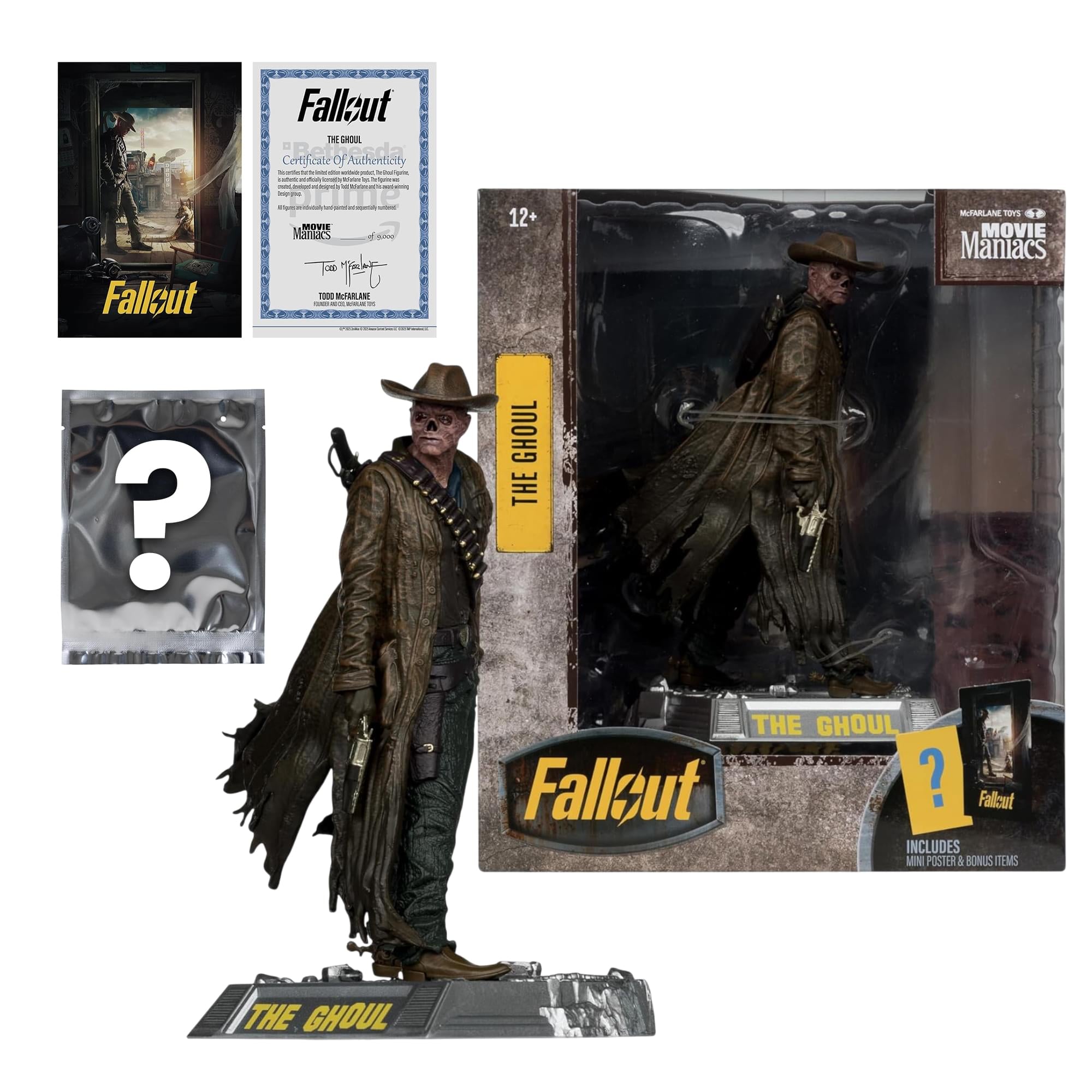 Fallout 6 Inch Posed Figure | The Ghoul | Free Shipping
