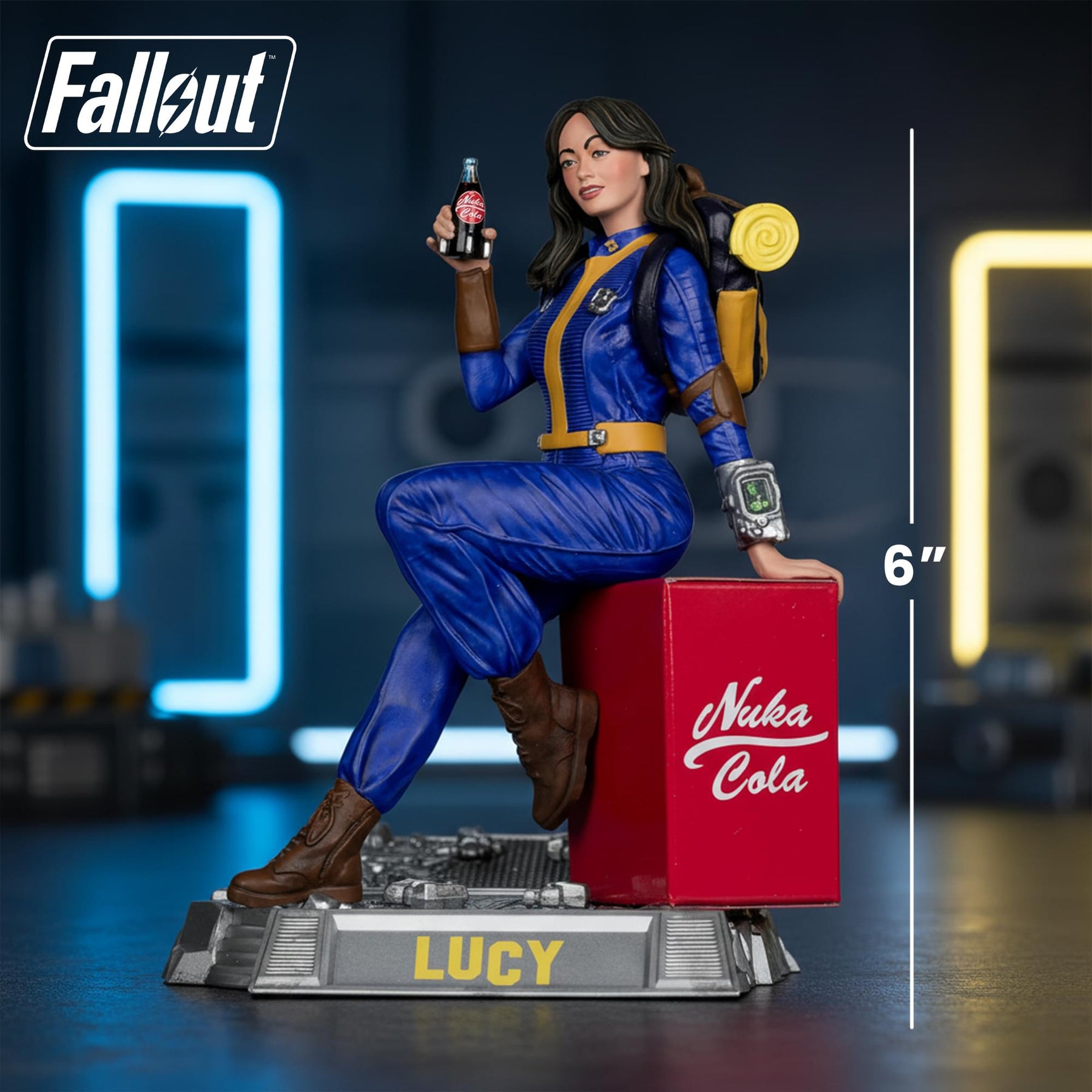 Fallout Movie Maniacs 6 Inch Posed Figure | Lucy