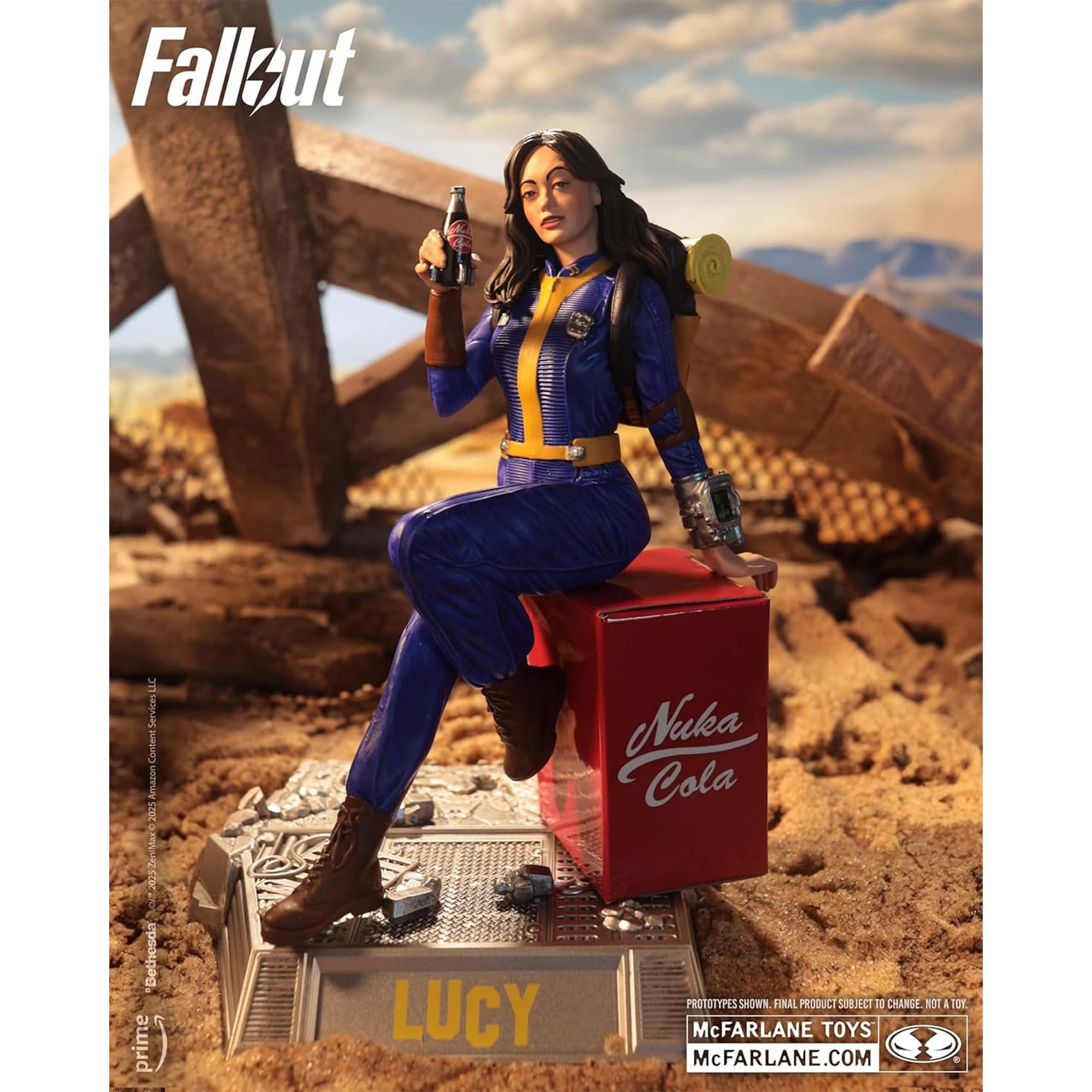 Fallout Movie Maniacs 6 Inch Posed Figure | Lucy