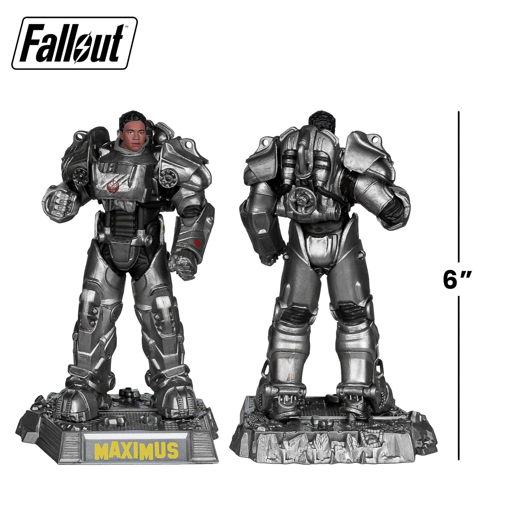 Fallout Movie Maniacs 6 Inch Posed Figure | Maximus