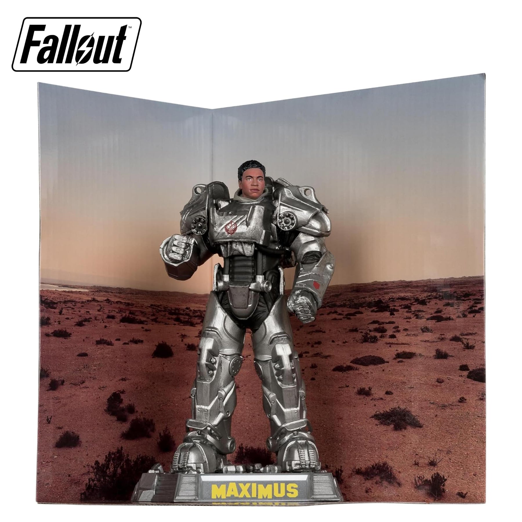 Fallout Movie Maniacs 6 Inch Posed Figure | Maximus