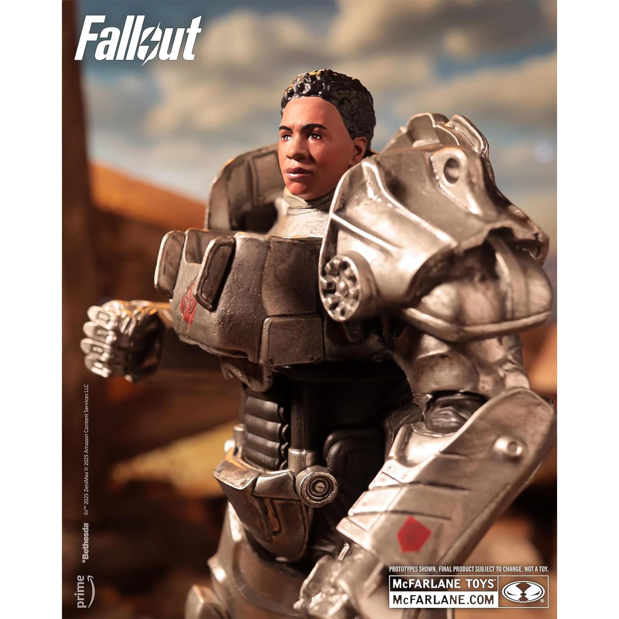 Fallout Movie Maniacs 6 Inch Posed Figure | Maximus