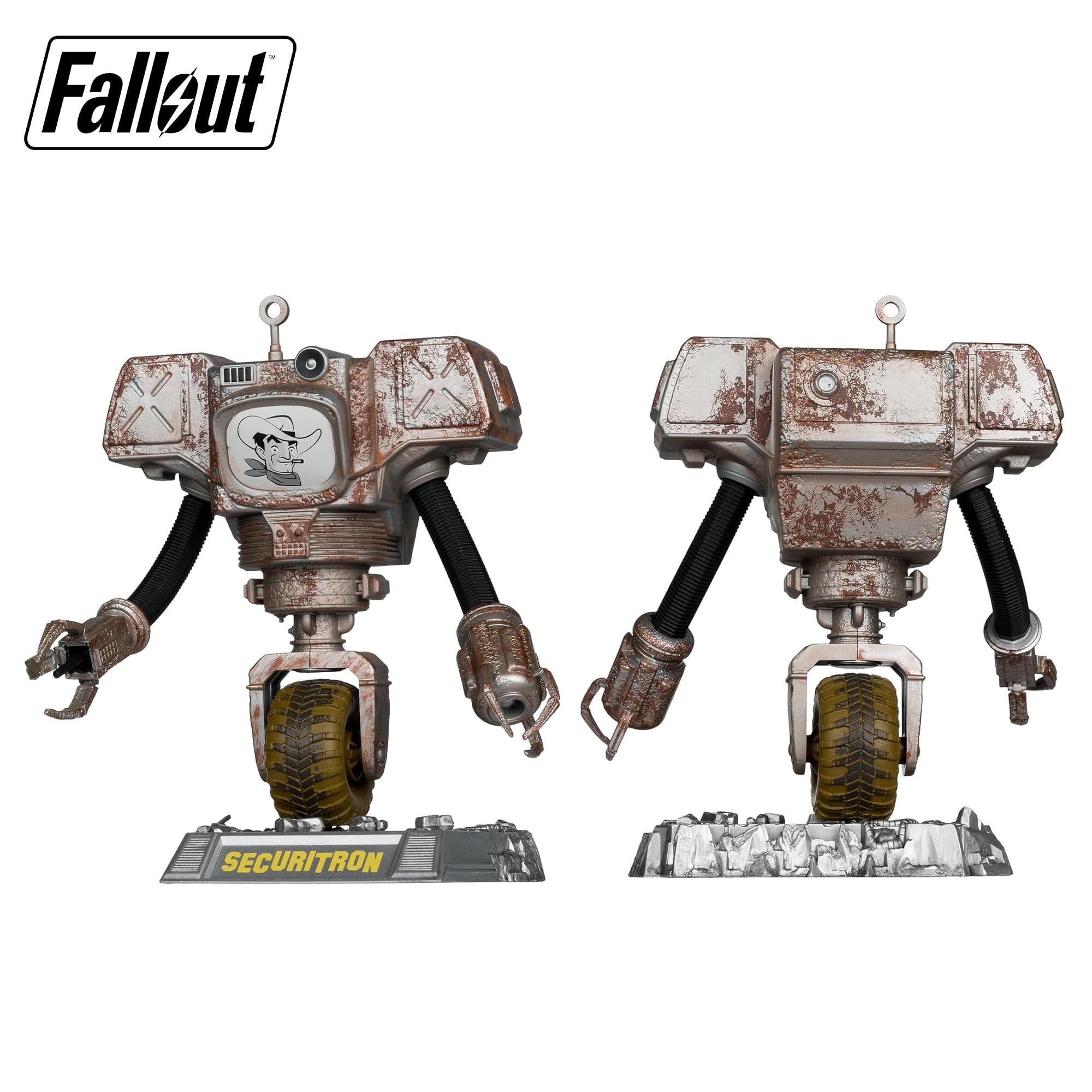 Fallout Movie Maniacs 6 Inch Posed Figure | Securitron