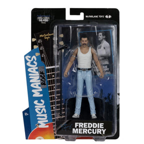 Queen Music Maniacs 6 Inch Posed Figure | Freddie Mercury