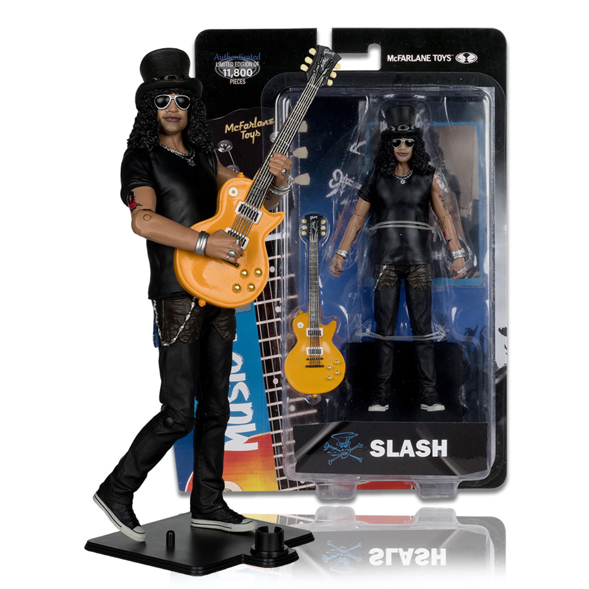 Guns N' Roses Music Maniacs 6 Inch Posed Figure | Slash