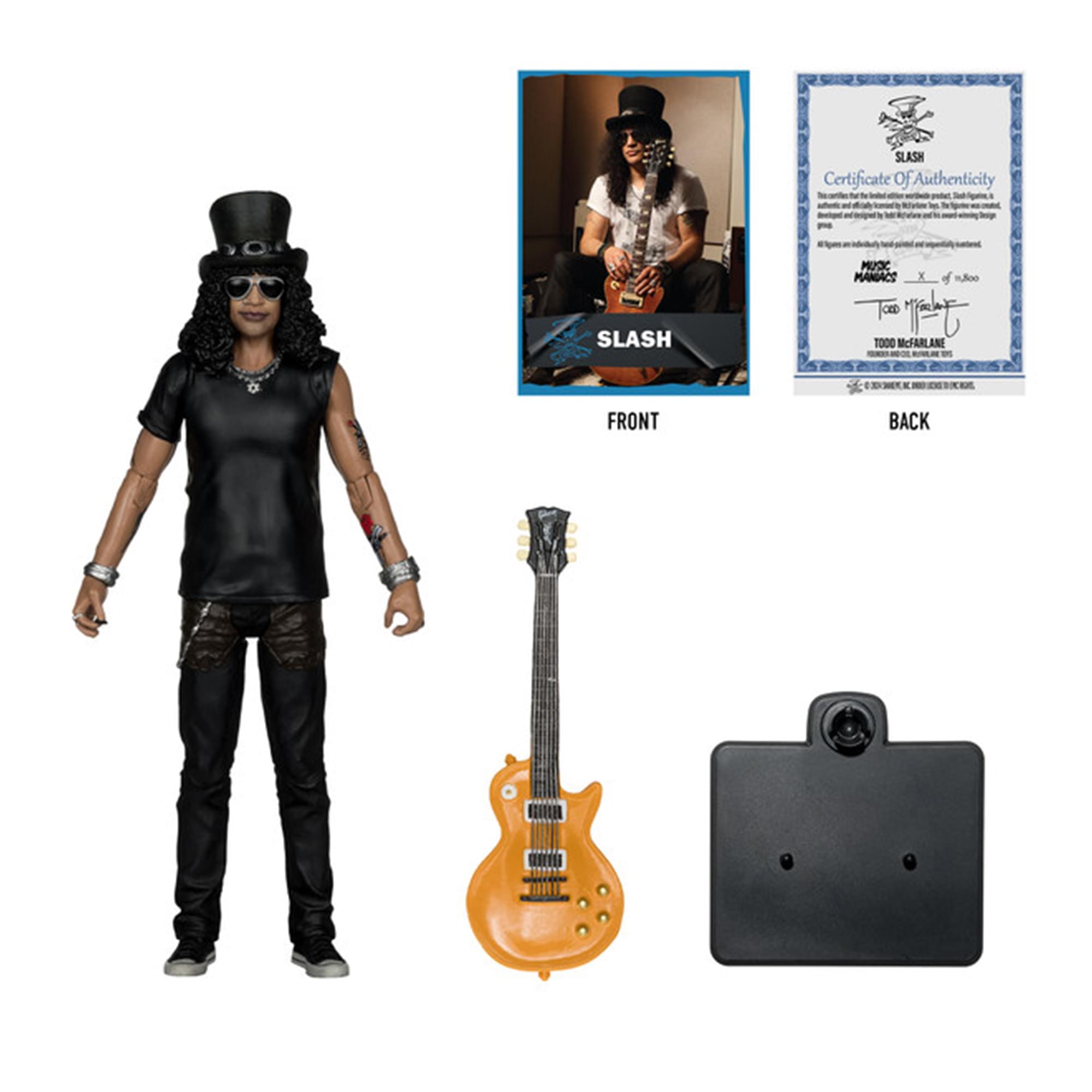 Guns N' Roses Music Maniacs 6 Inch Posed Figure | Slash