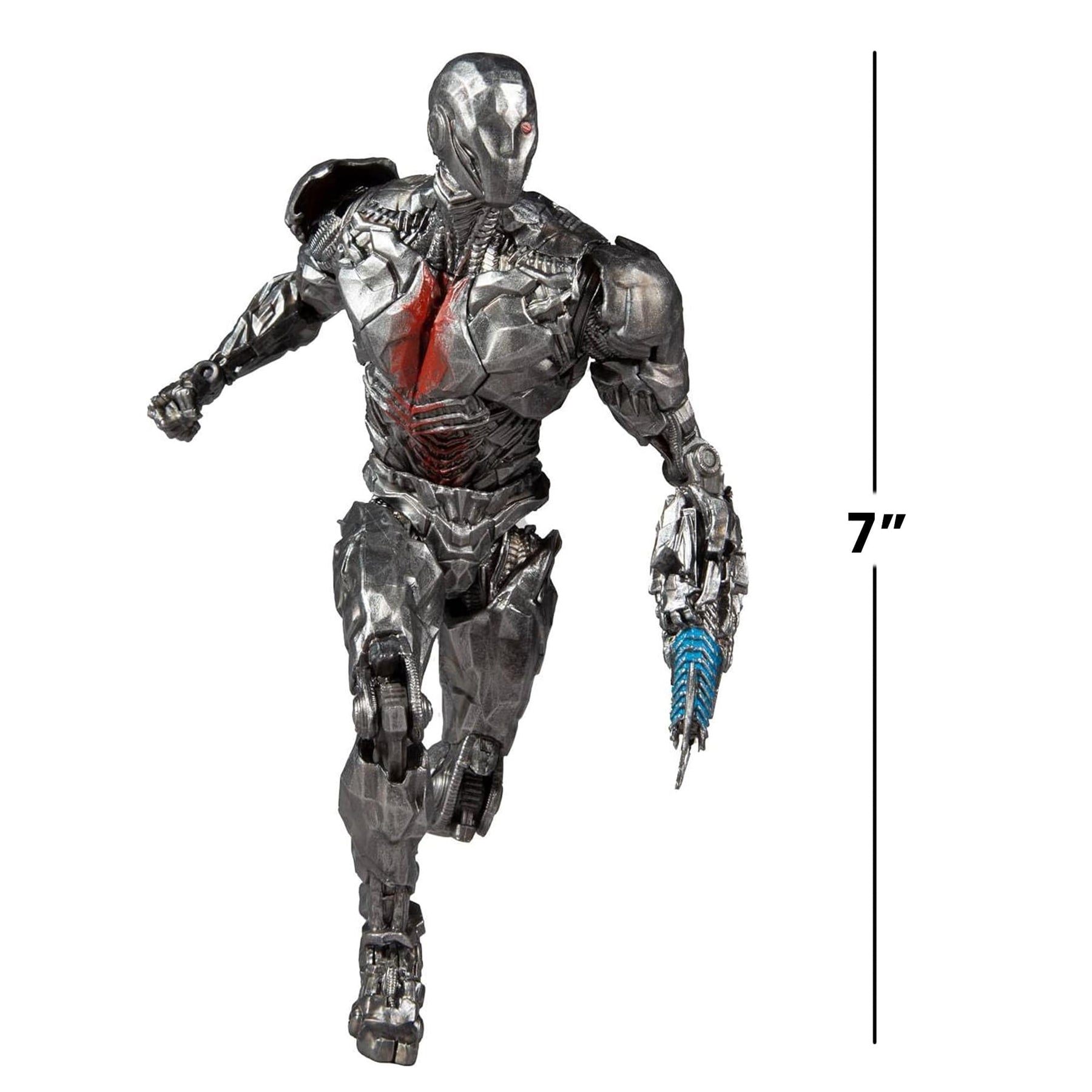 DC Comics  7 Inch Action Figure | Justice League Cyborg