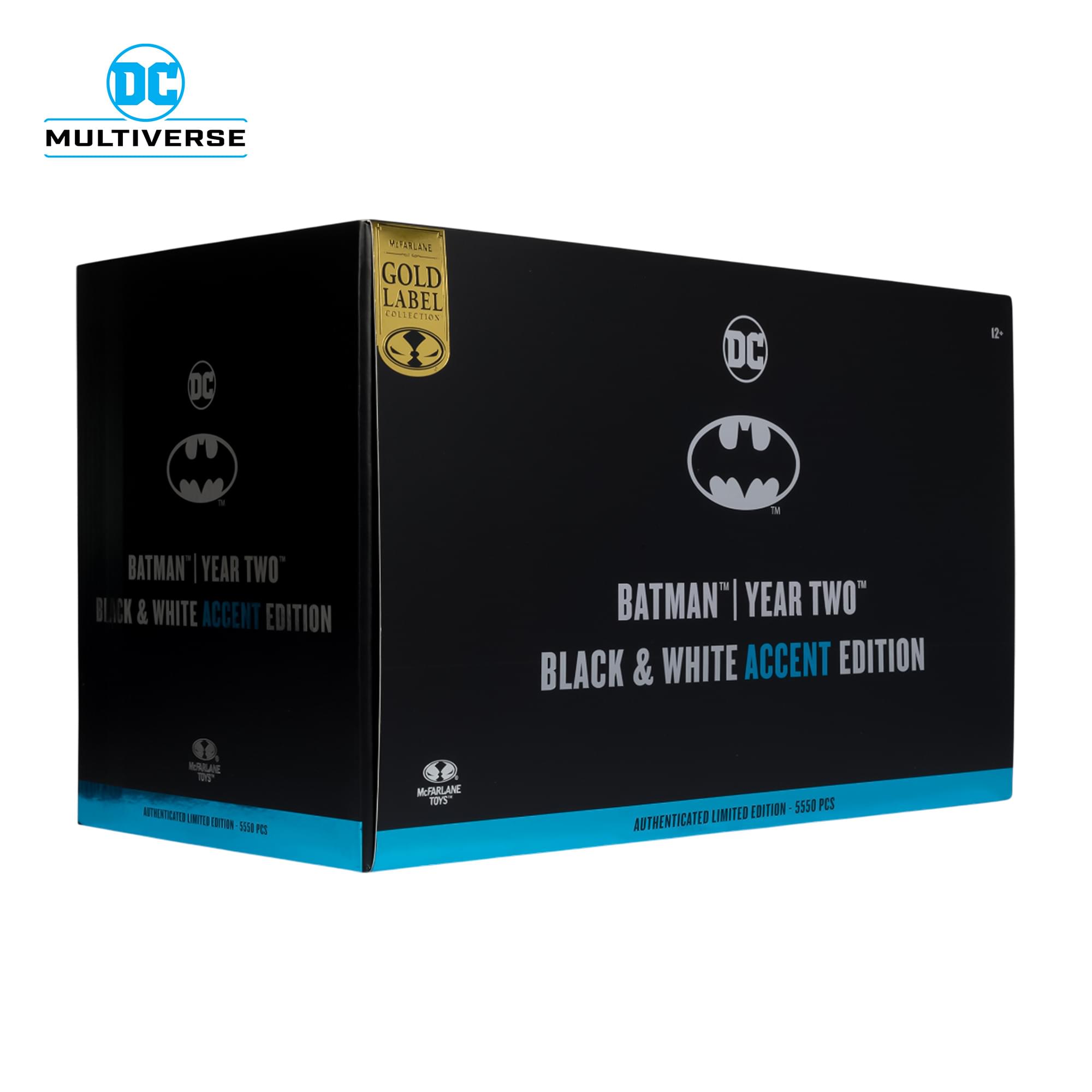 DC Multiverse Batman: Year Two Figure | Gold Label Batman BW Accent Edition