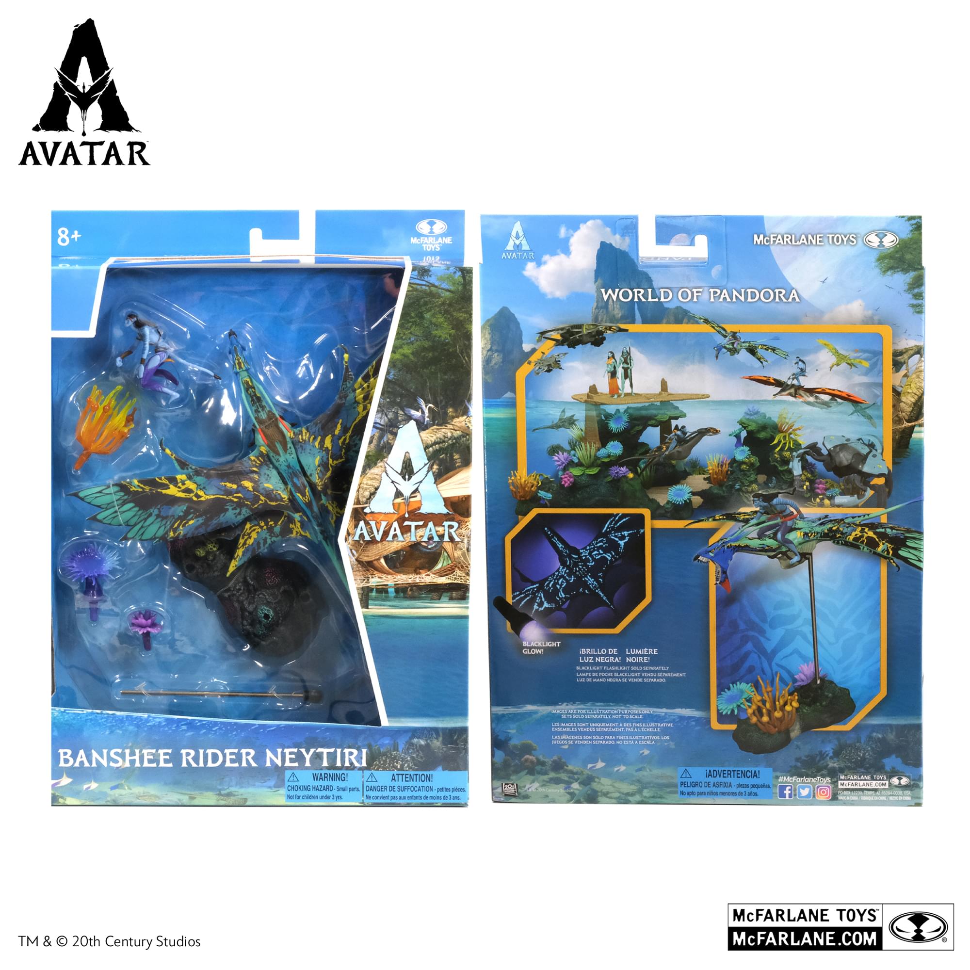 Avatar: The Way Of Water Banshee Rider Neytiri Deluxe Action Figure Set