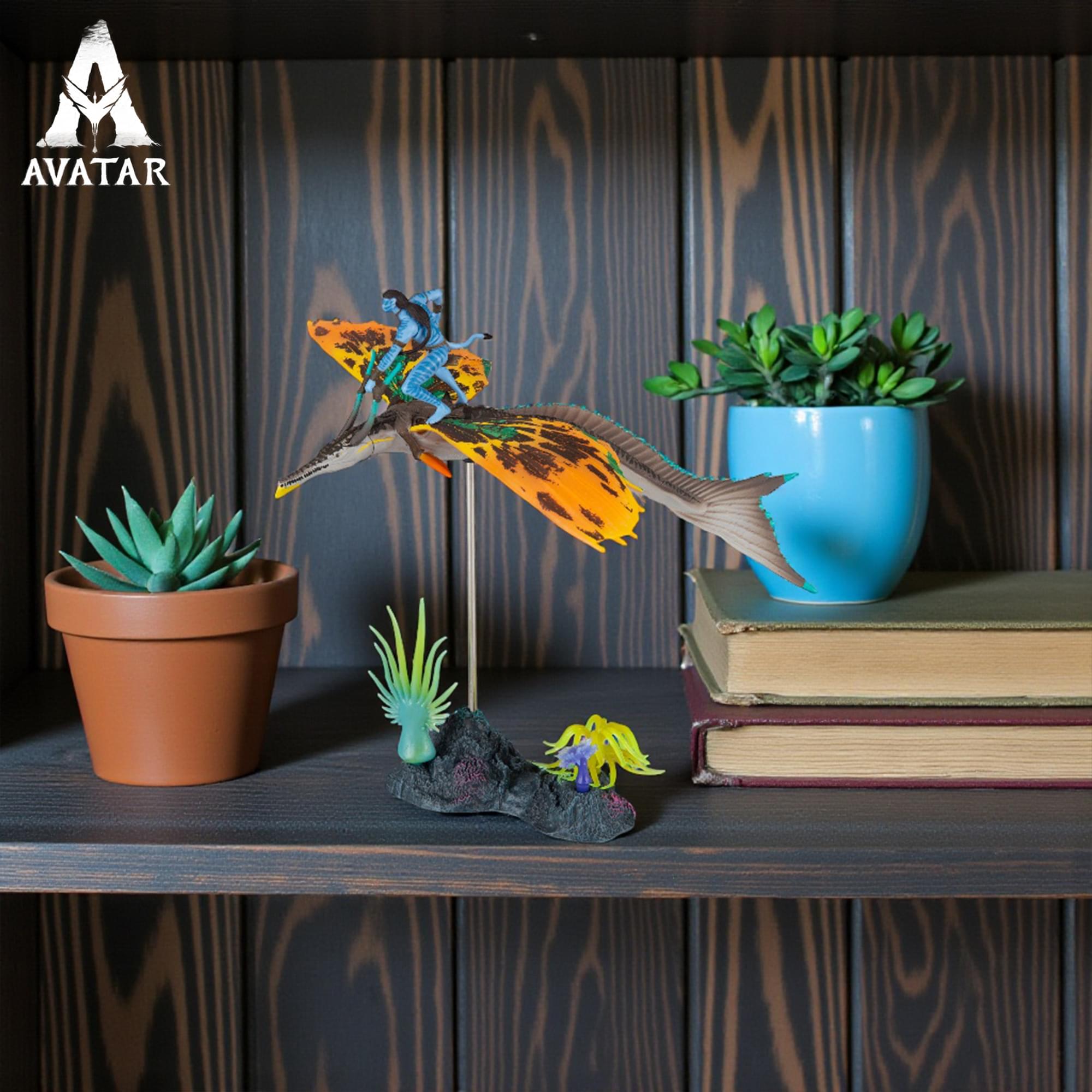Avatar: The Way Of Water Jake Sully & Skimwing Deluxe Action Figure Set