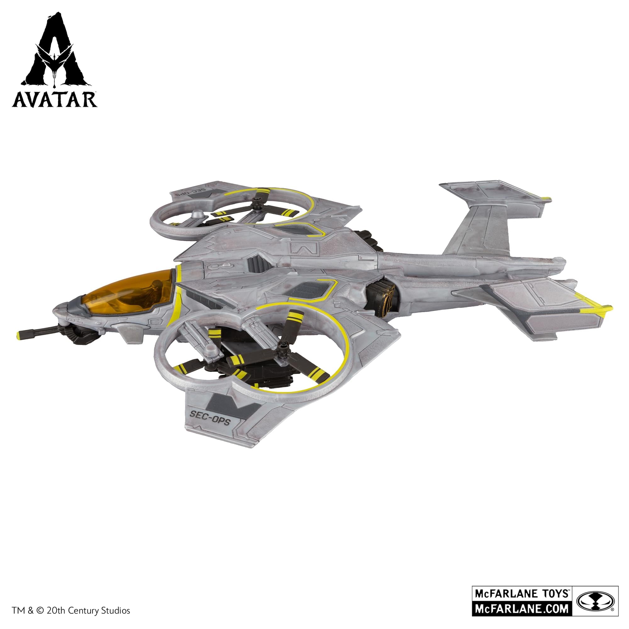 Avatar: The Way Of Water RDA Seawasp Deluxe Vehicle Set