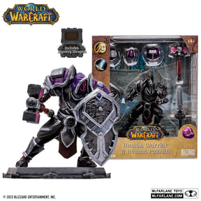 World of Warcraft 6 Inch Figure | Human: Paladin /Warrior (Epic)