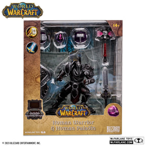 World of Warcraft 6 Inch Figure | Human: Paladin /Warrior (Epic)