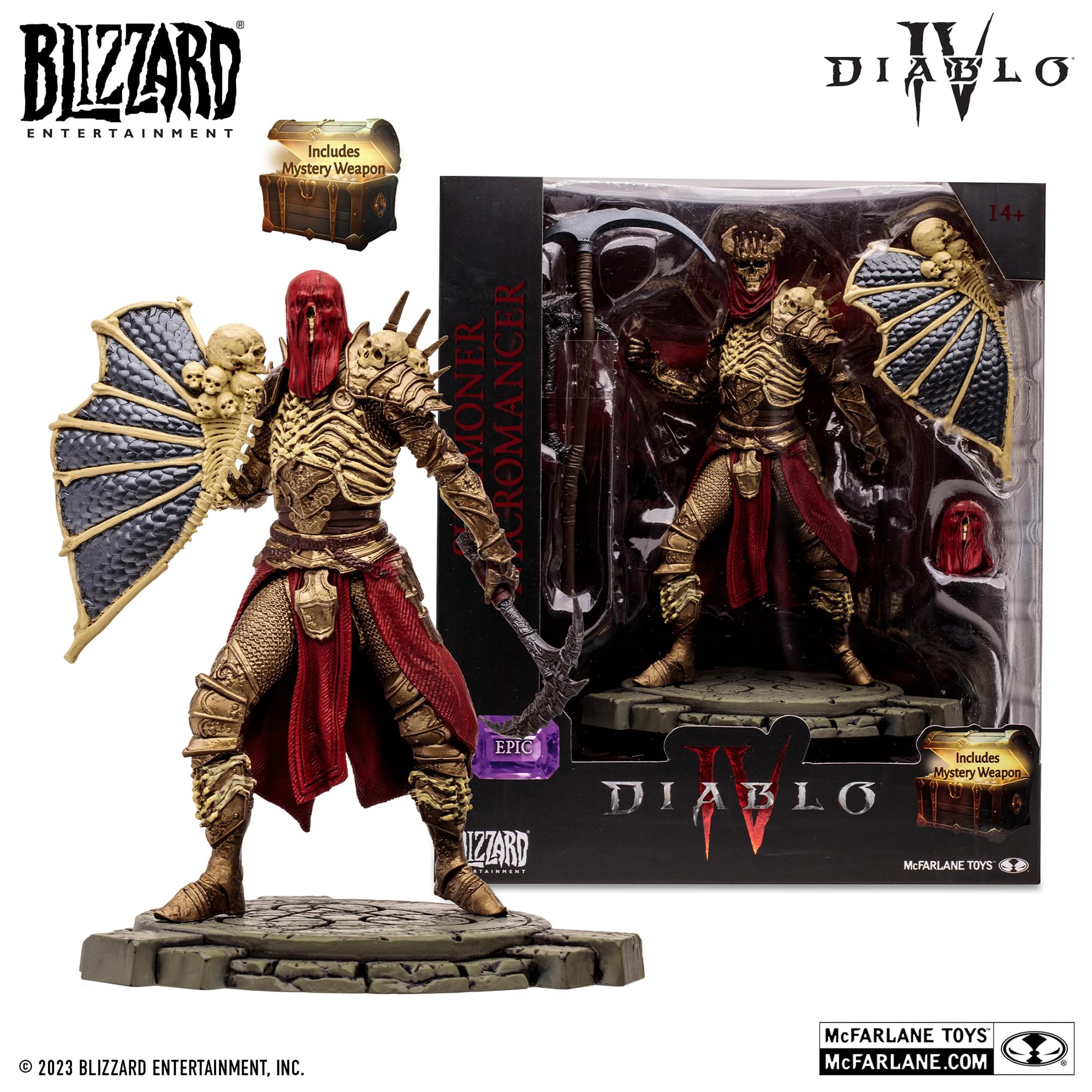 Diablo IV 6 Inch Figure | Necromancer (Epic)