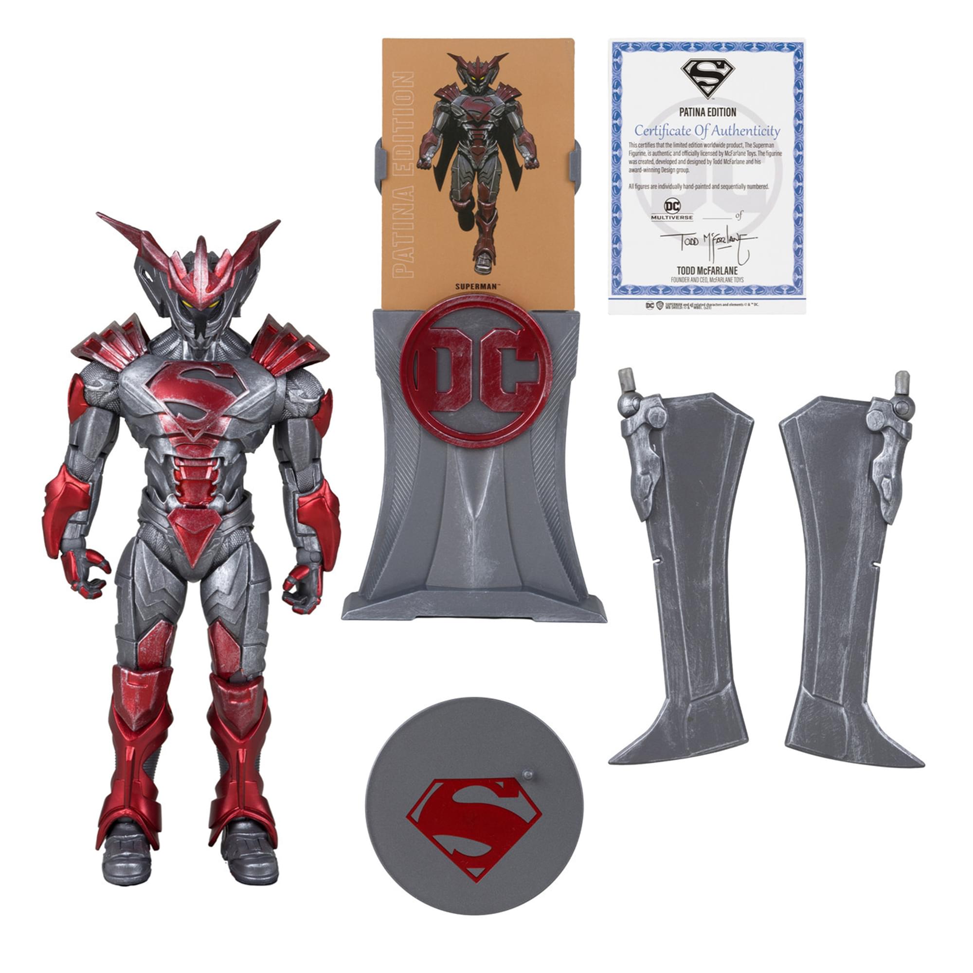 DC Multiverse 7 Inch Action Figure | Superman Unchained | Gold Label Edition
