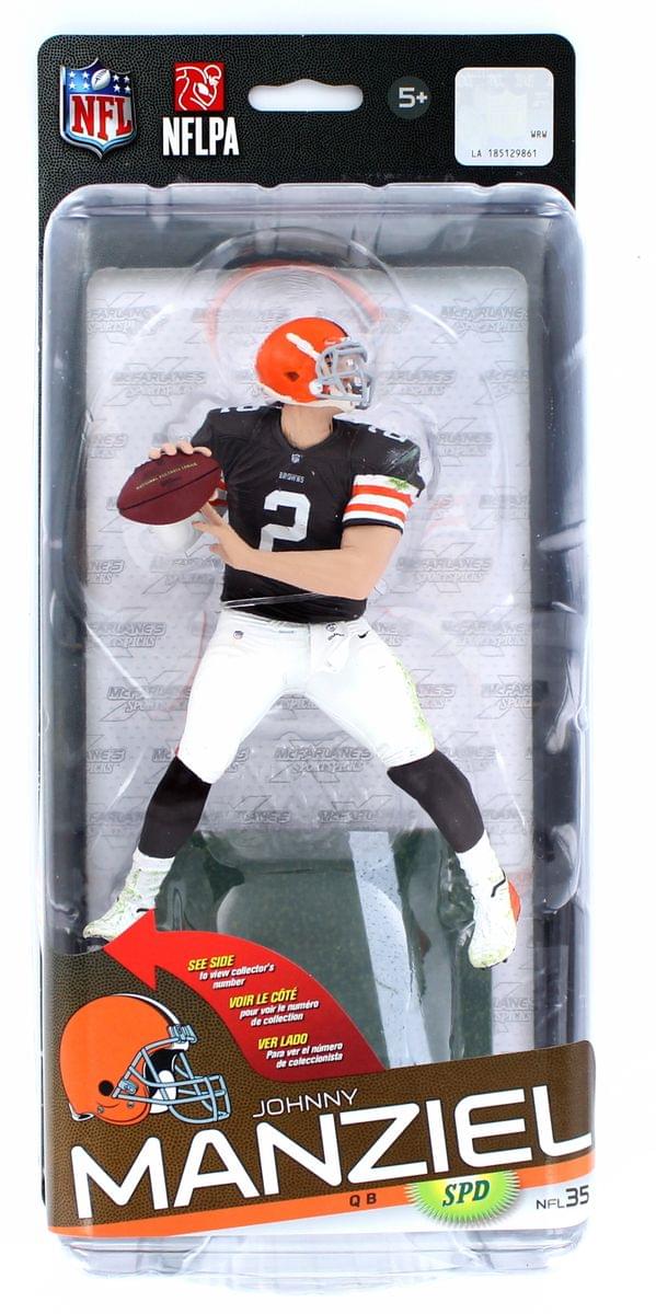 NFL Series 35 McFarlane Action Figure Cleveland Browns Johnny Manziel