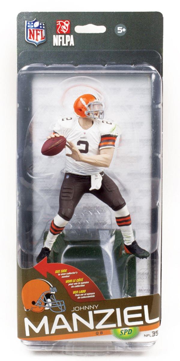 NFL Series 35 McFarlane Figure Cleveland Browns Johnny Manziel Bronze Variant