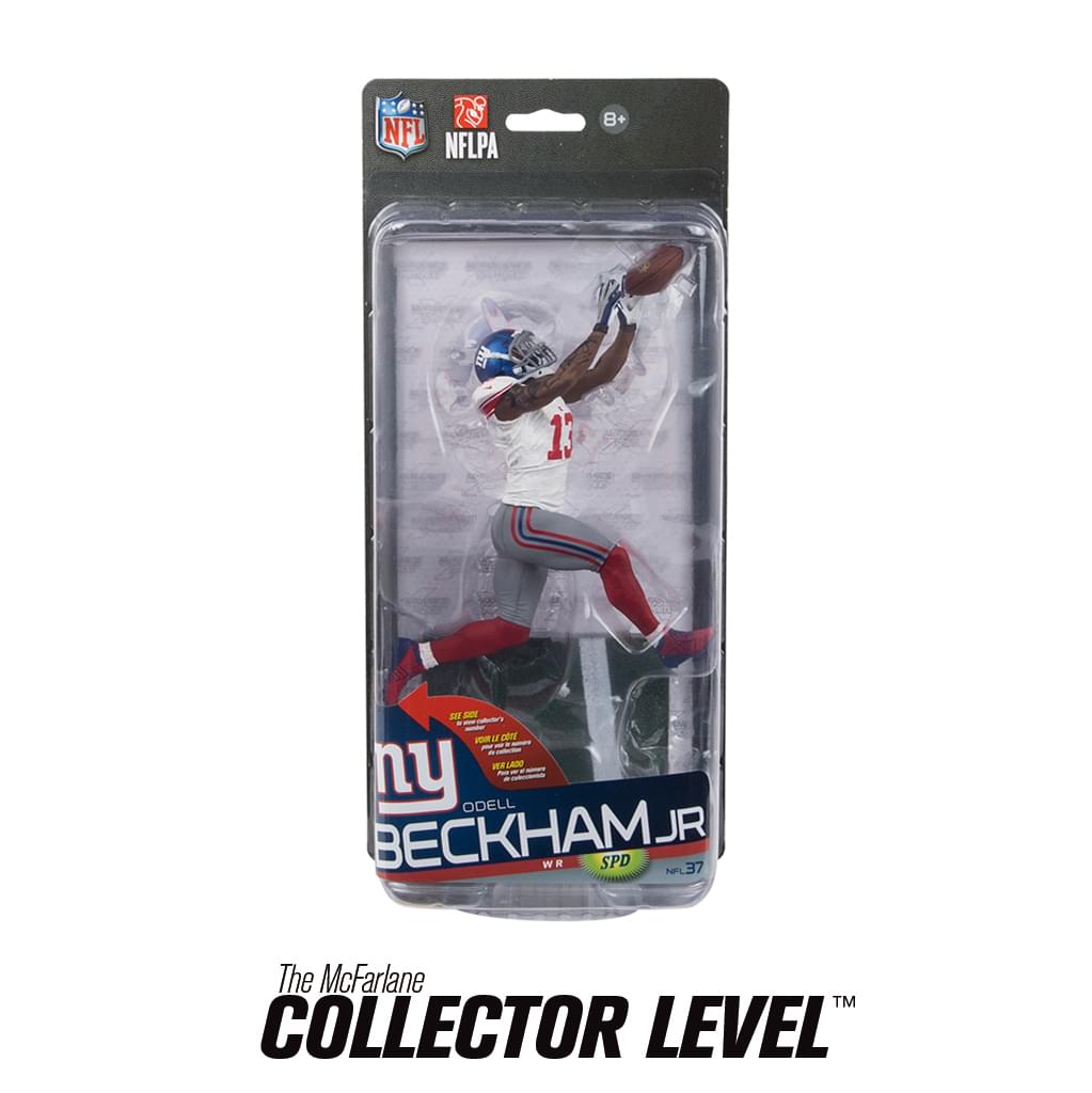NY Giants McFarlane NFL Series 37 Figure Odell Beckham Jr. Away Uniform Chase