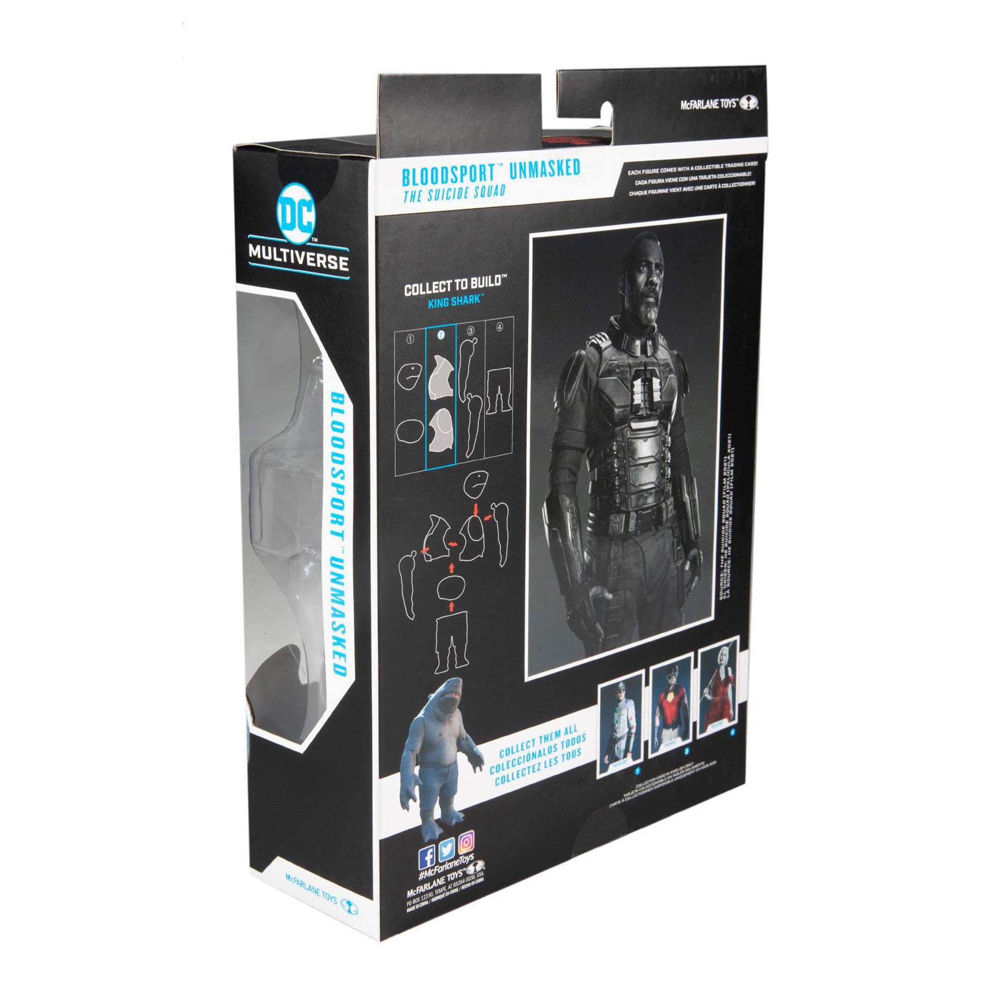 DC Multiverse Unmasked Bloodsport 7 Inch Action Figure