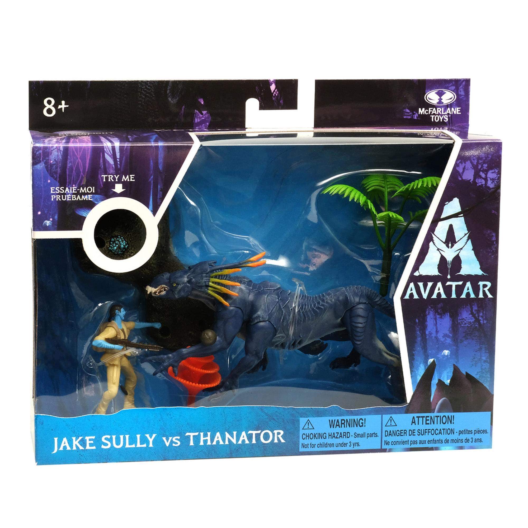 Avatar World of Pandora Figure Set | Jake Vs. Thanator