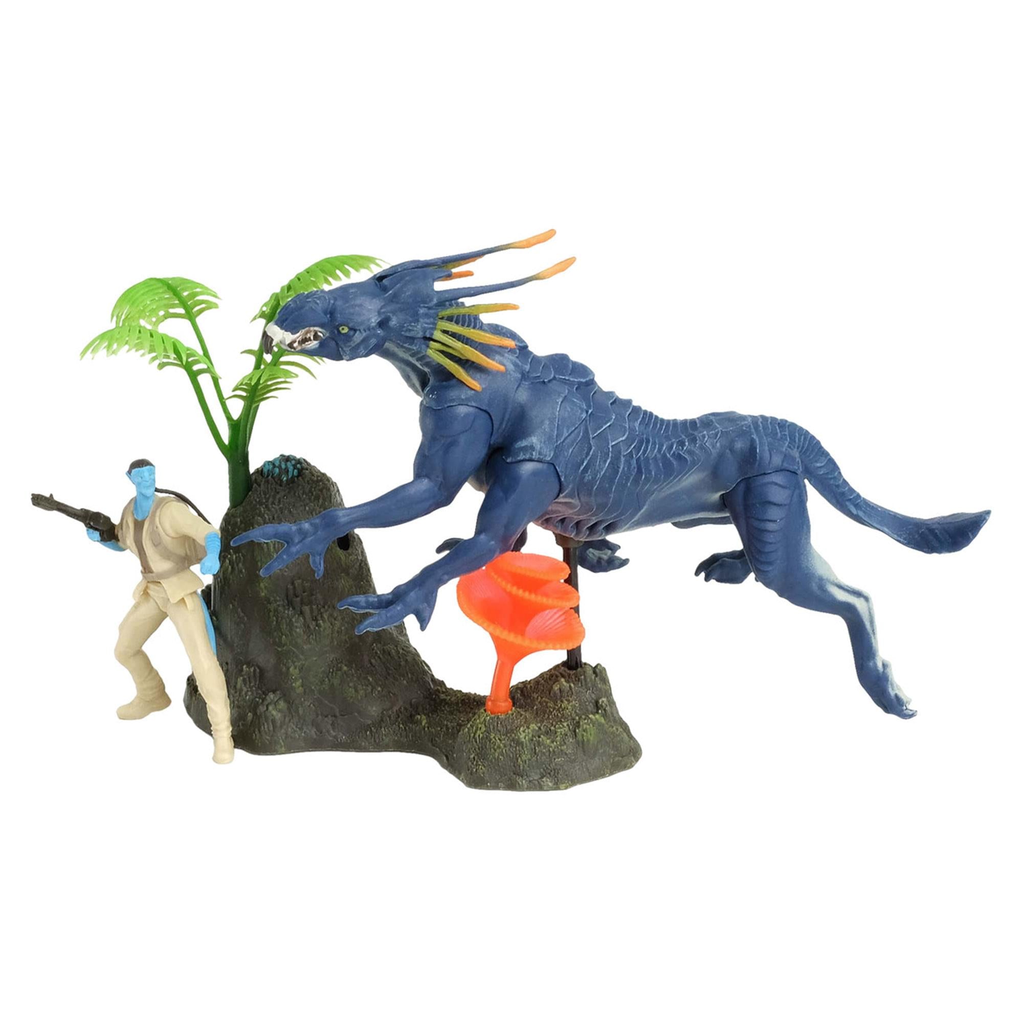 Avatar World of Pandora Figure Set | Jake Vs. Thanator