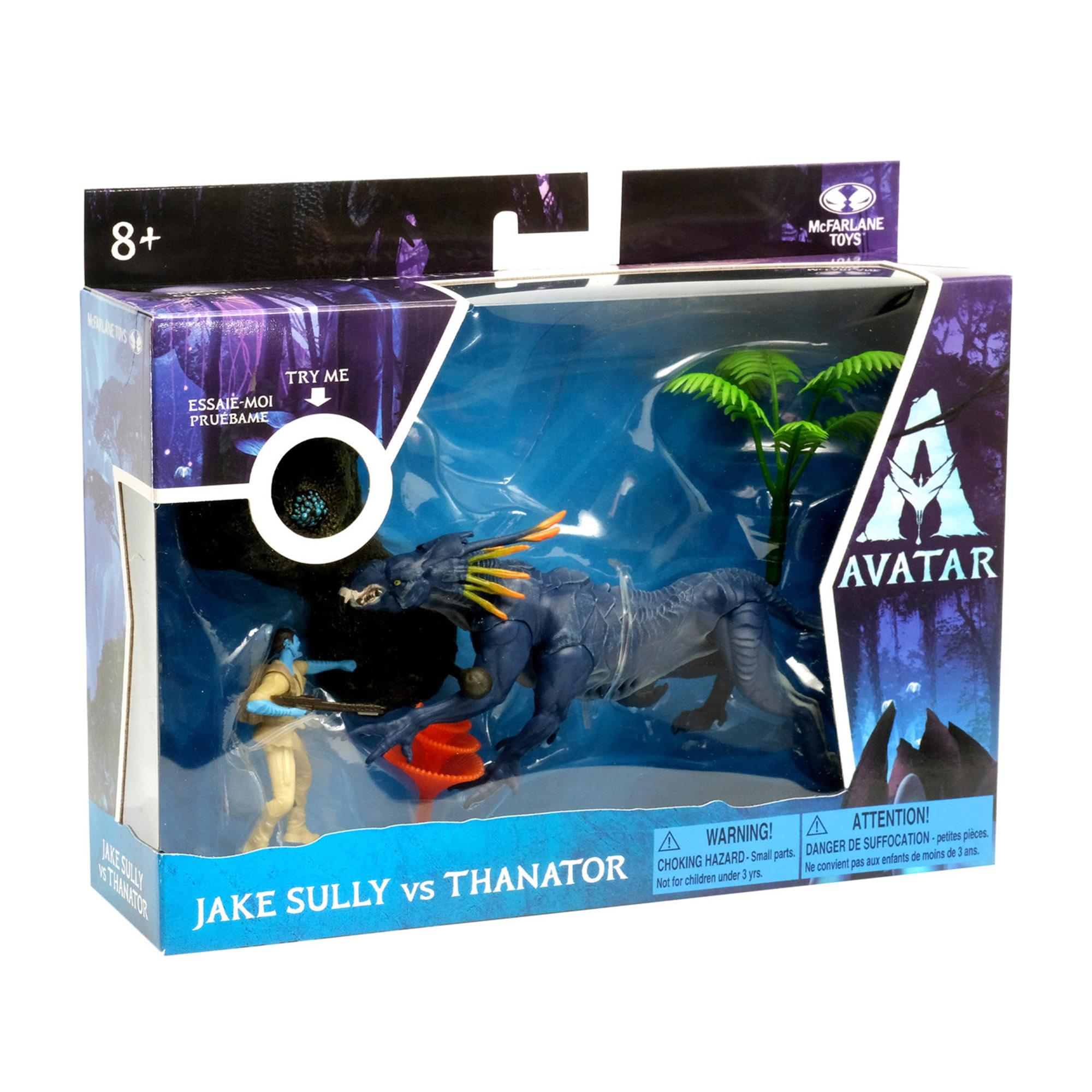 Avatar World of Pandora Figure Set | Jake Vs. Thanator