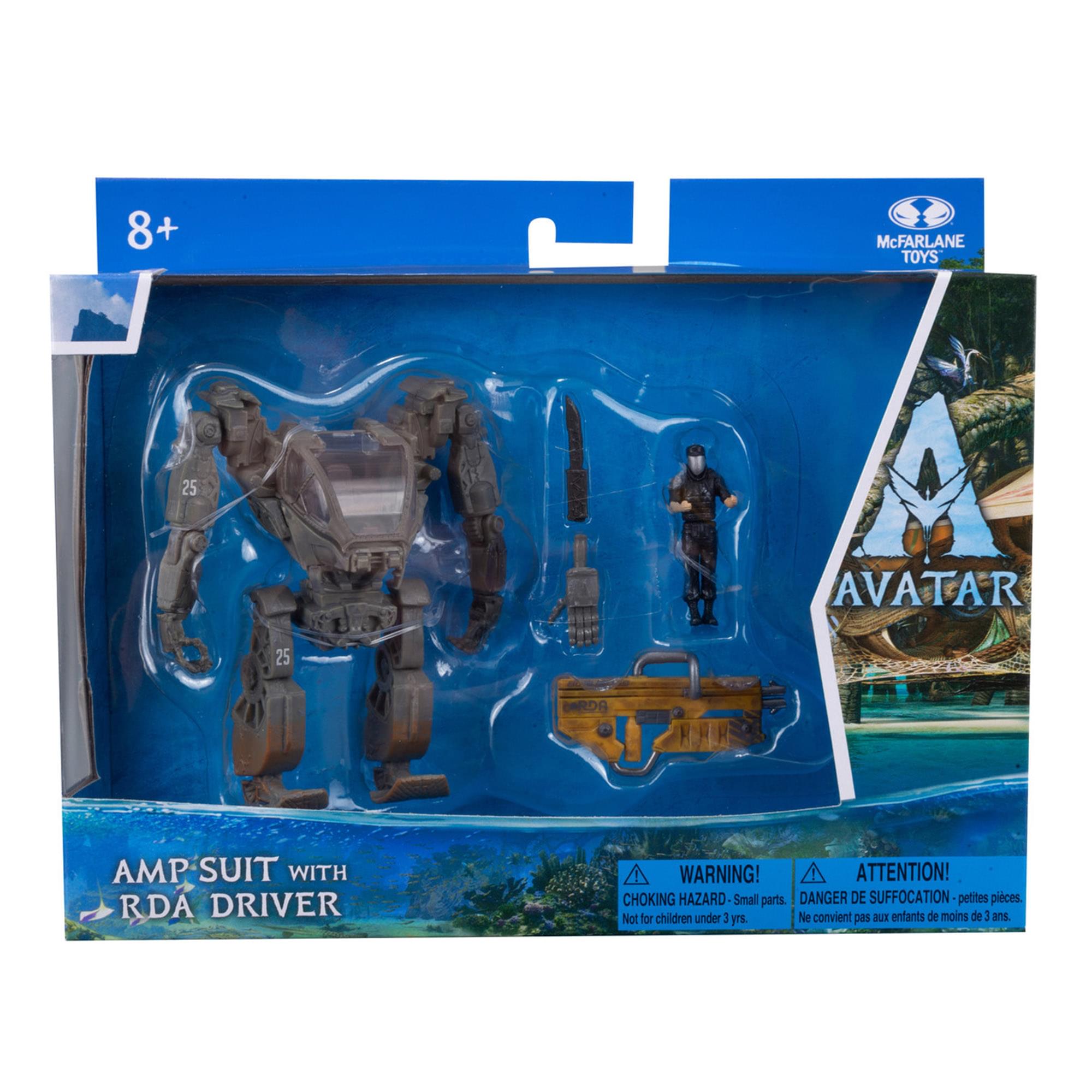 Avatar World of Pandora Figure Set | Amp Suit with RDA Driver