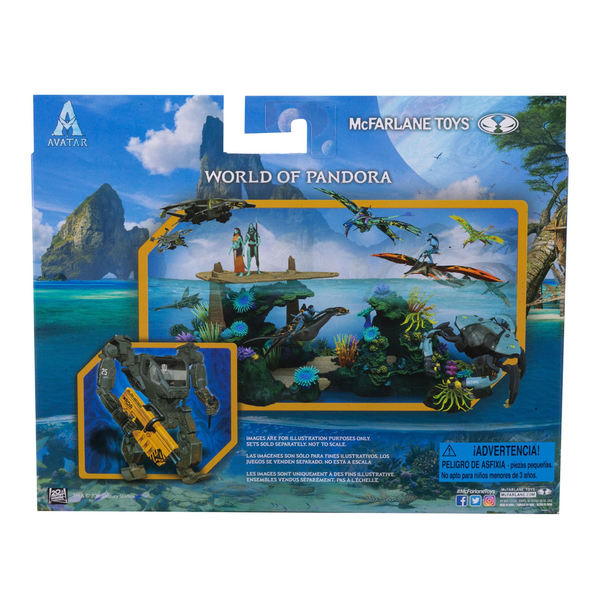 Avatar World of Pandora Figure Set | Amp Suit with RDA Driver