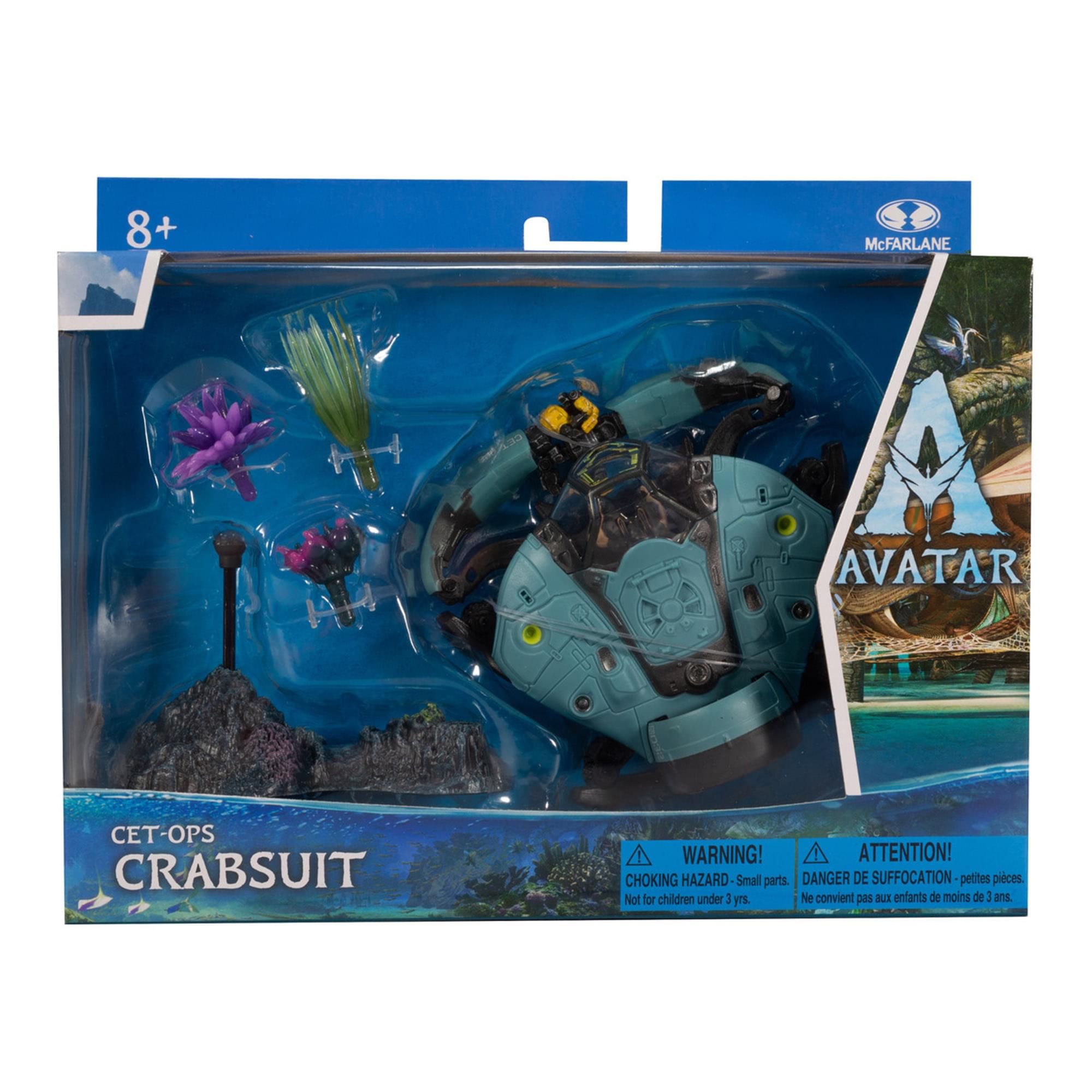 Avatar World of Pandora Figure Set | CET-OPS Crabsuit with RDA Driver