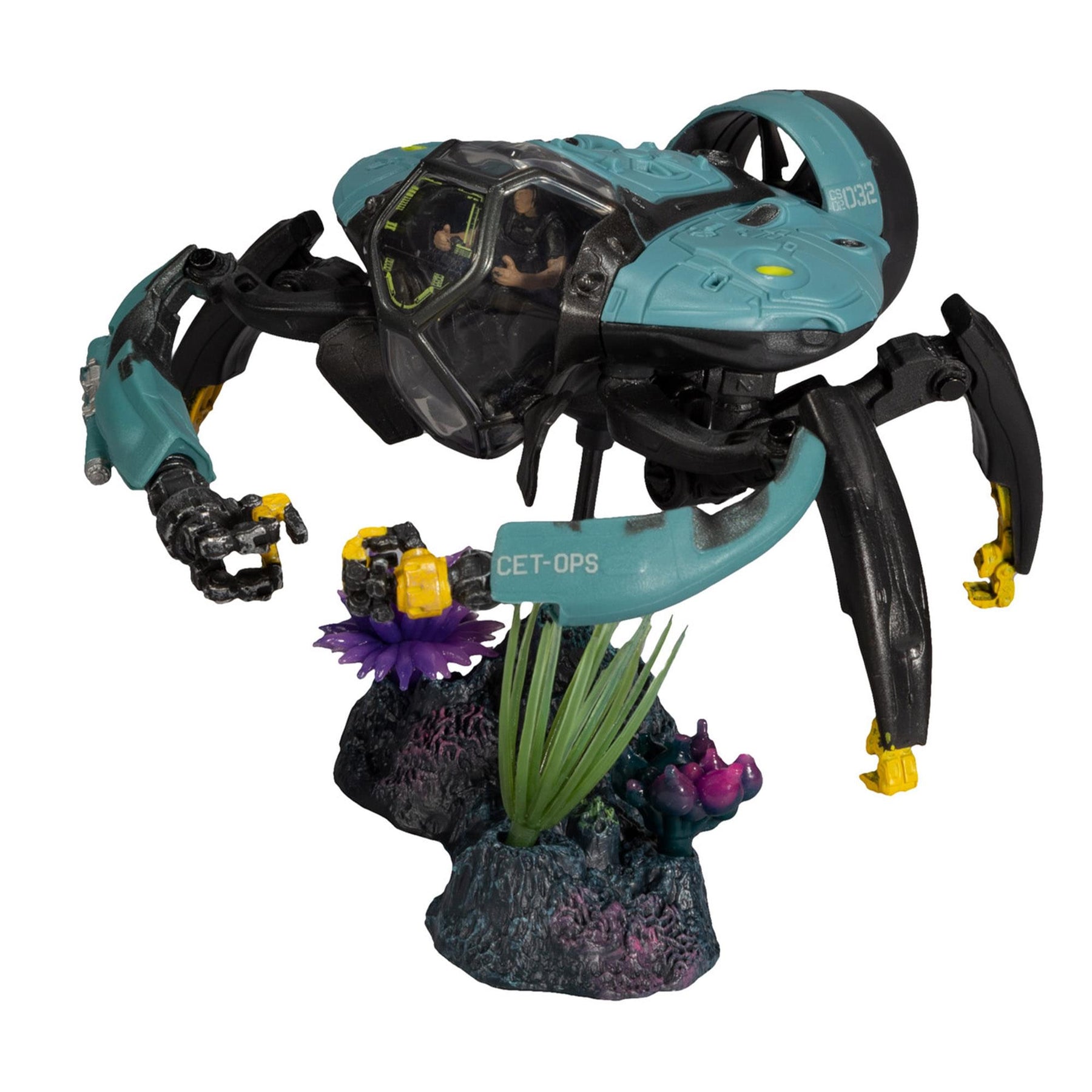 Avatar World of Pandora Figure Set | CET-OPS Crabsuit with RDA Driver