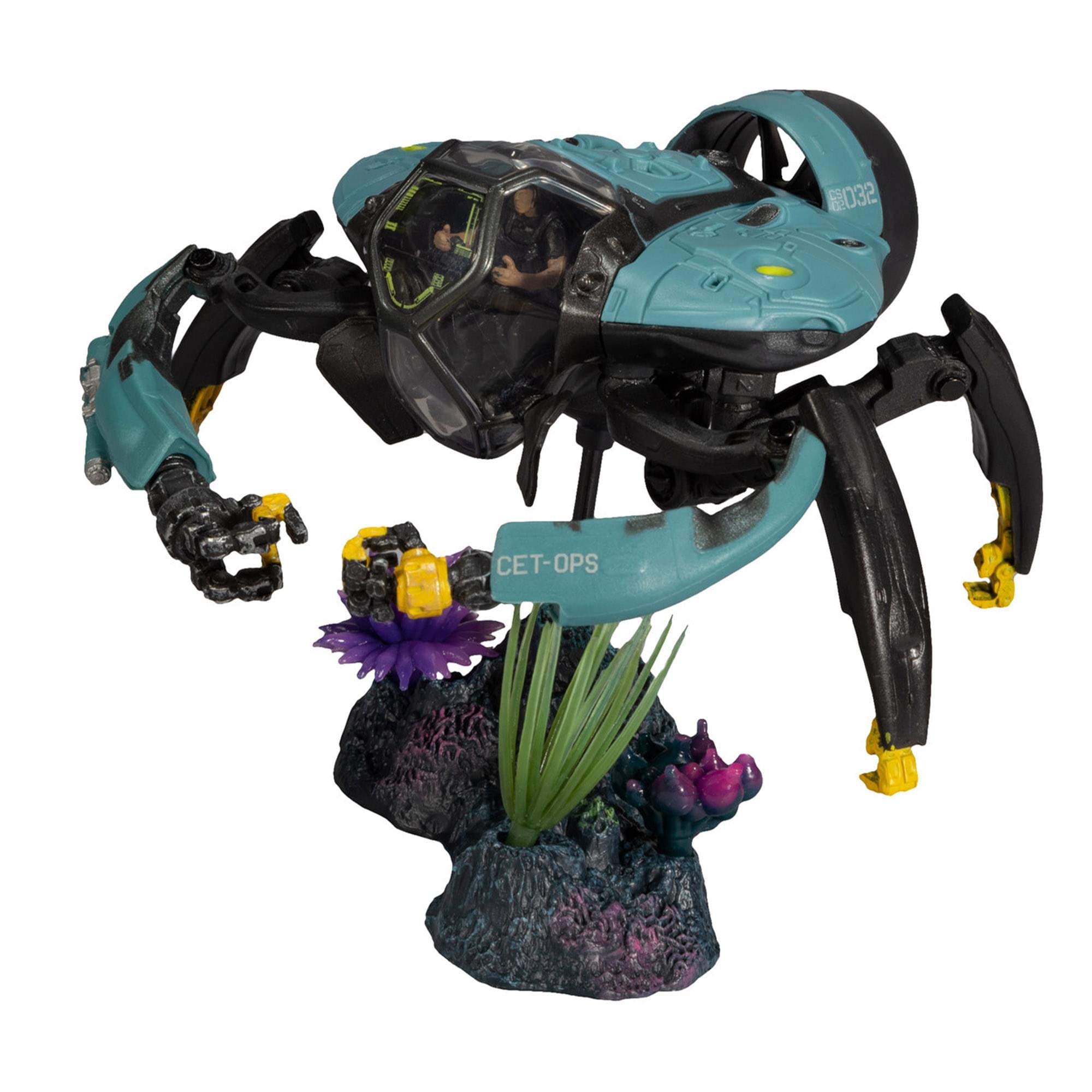 Avatar World of Pandora Figure Set | CET-OPS Crabsuit with RDA Driver