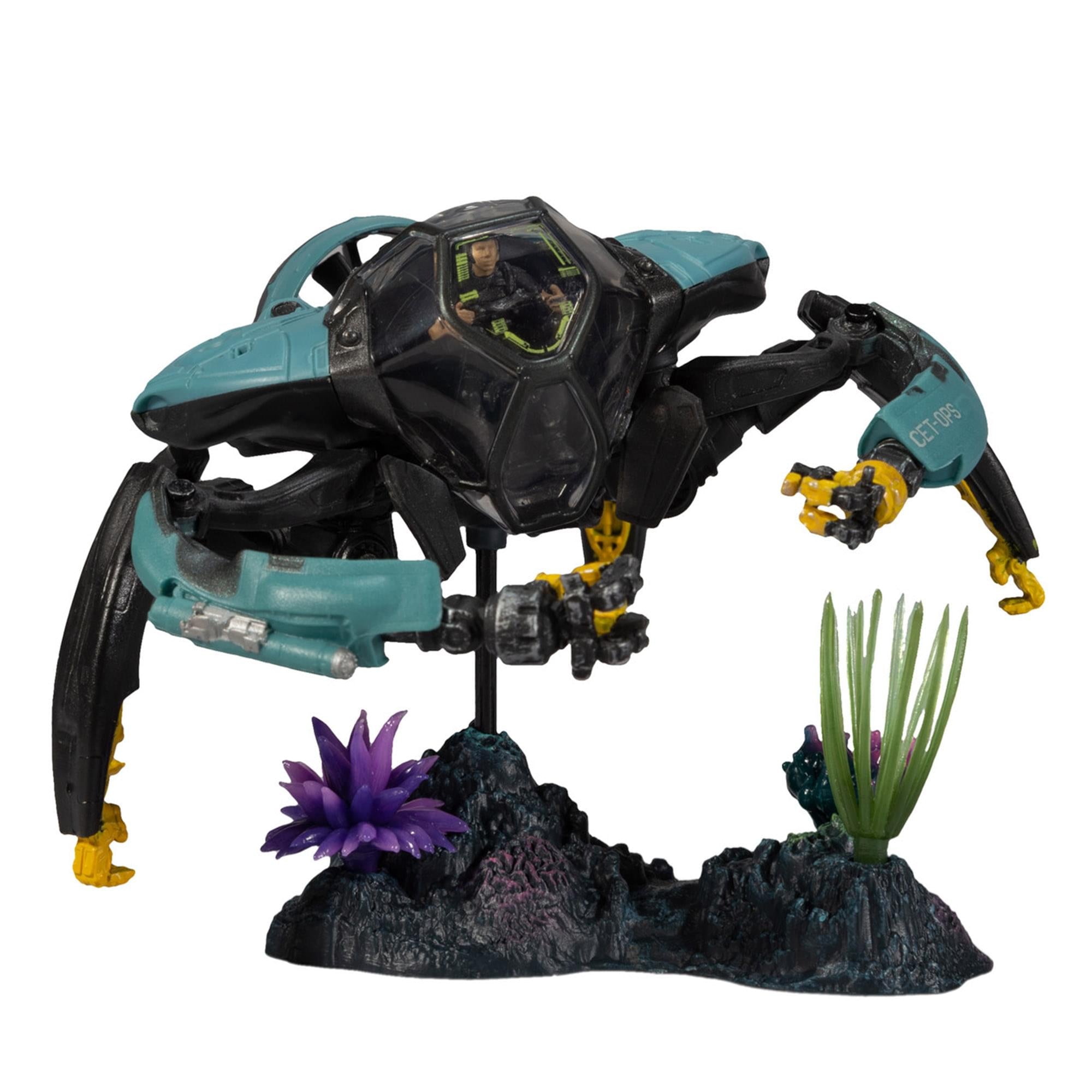 Avatar World of Pandora Figure Set | CET-OPS Crabsuit with RDA Driver